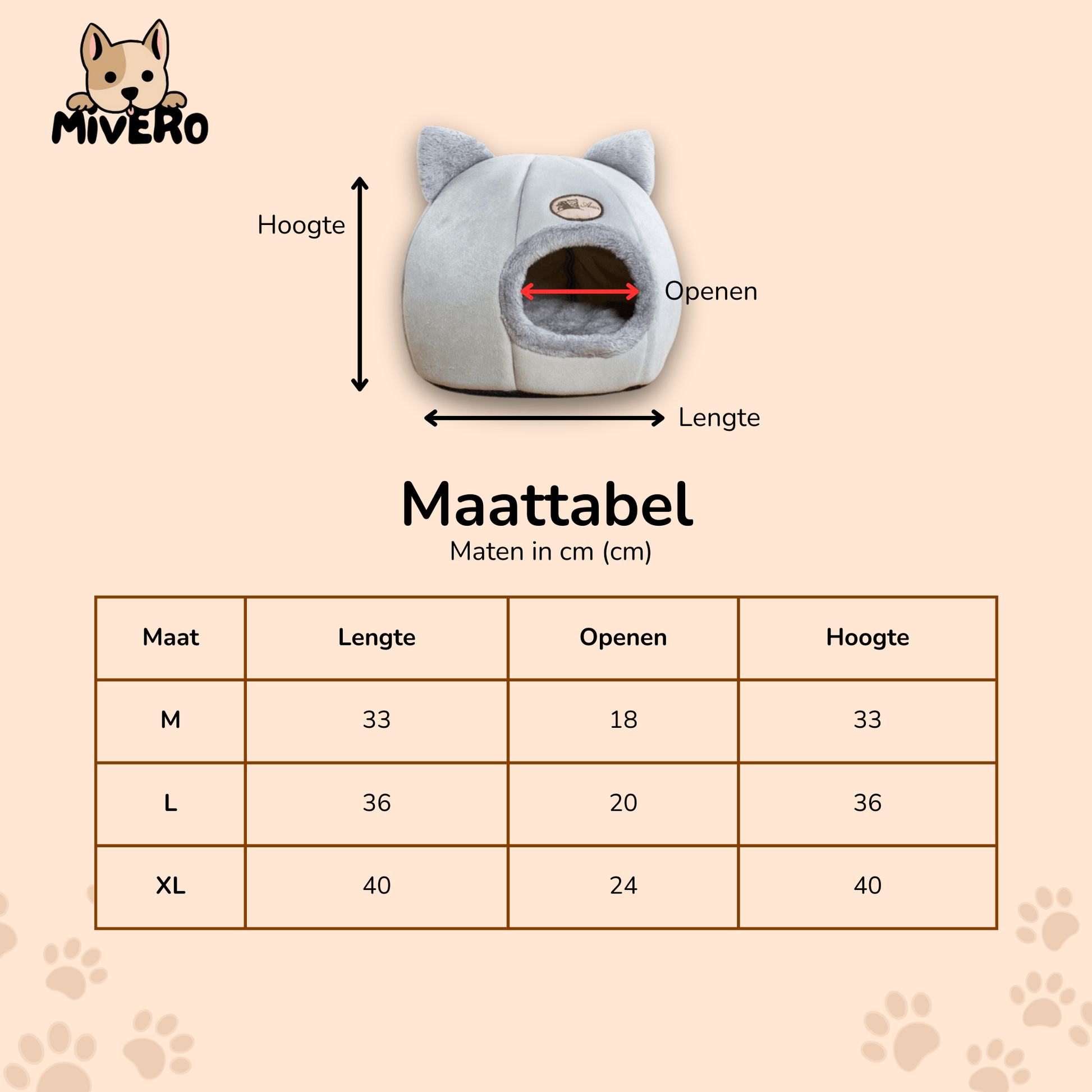 PurrNest - Isolerende Pluche Kattenhol - Mivero