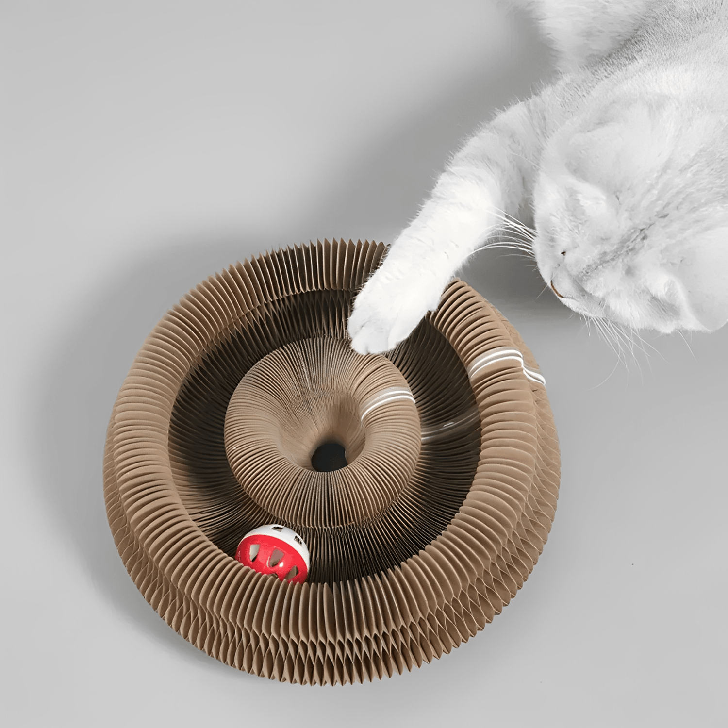 PurrPlex - Katten Krabkarton met Balbaan - Mivero