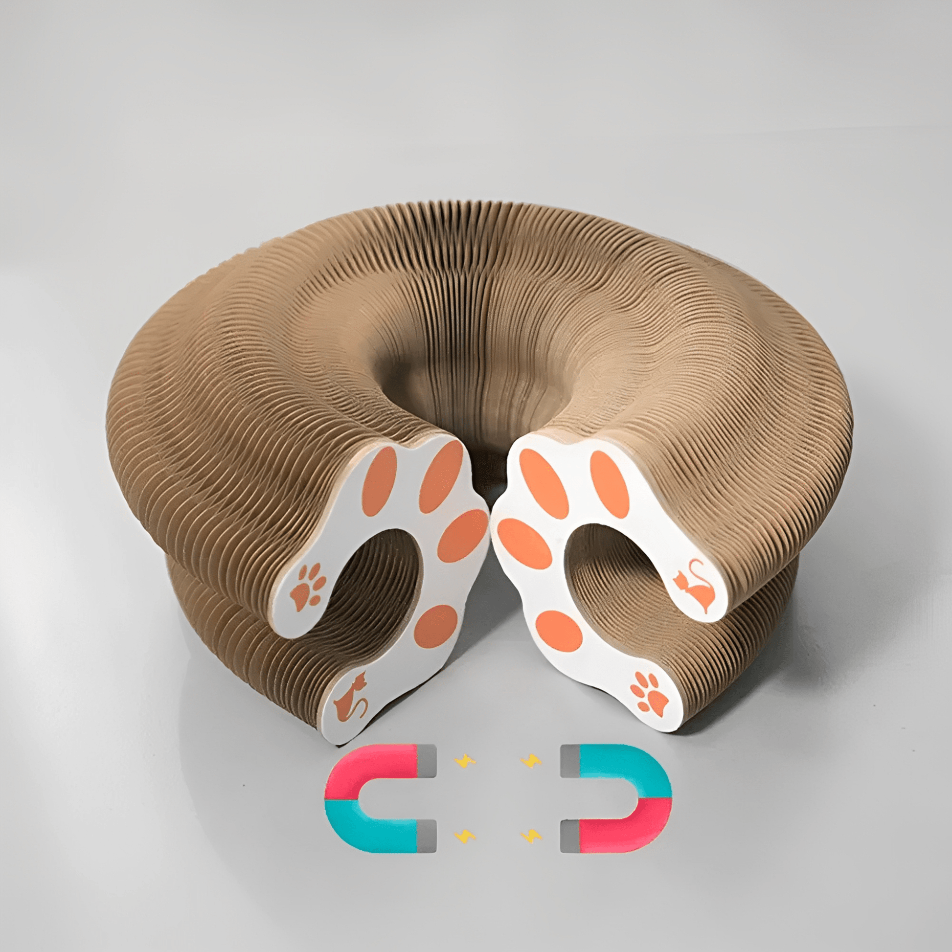 PurrPlex - Katten Krabkarton met Balbaan - Mivero