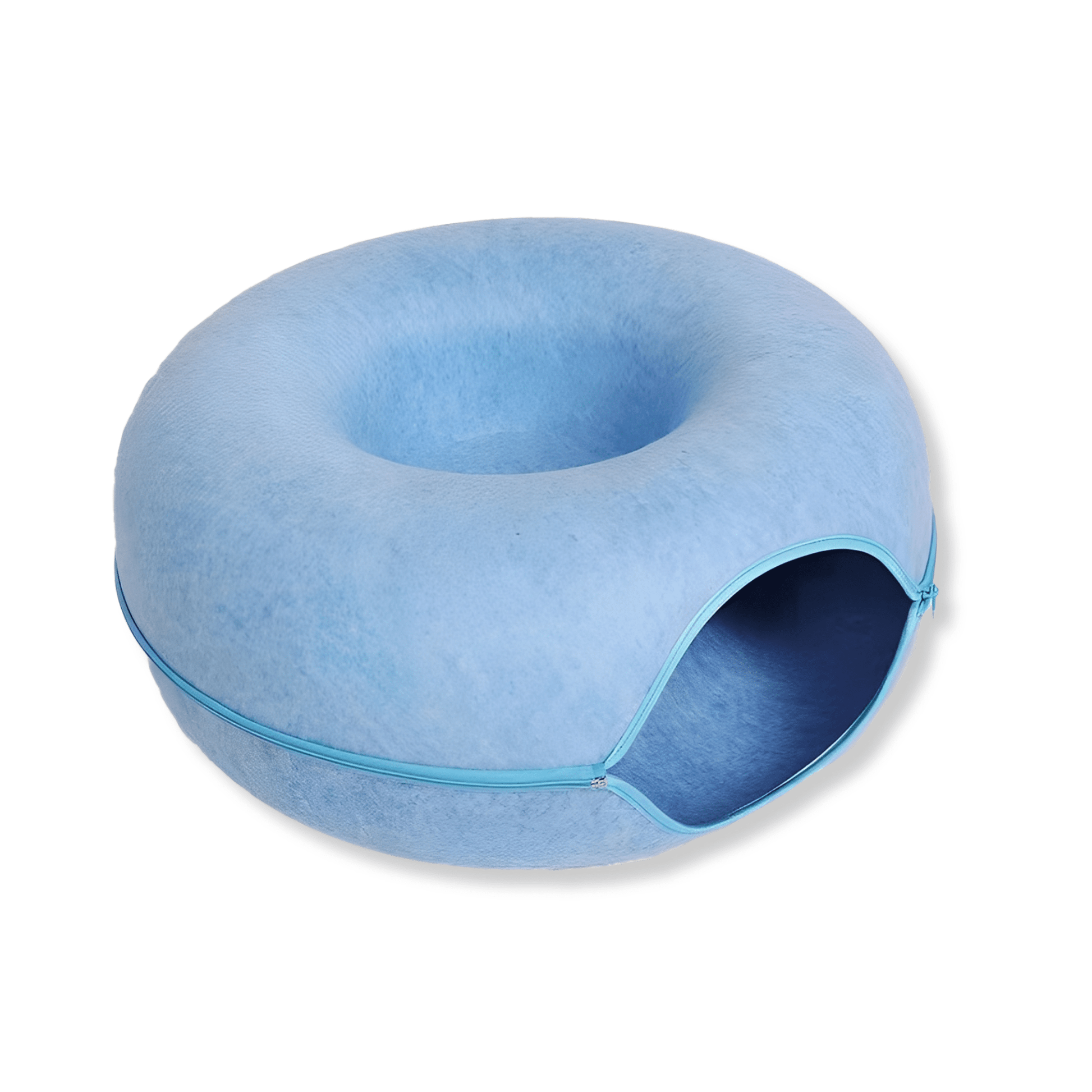 PurrPod - Katten Iglo Vilt Donutvorm - Mivero