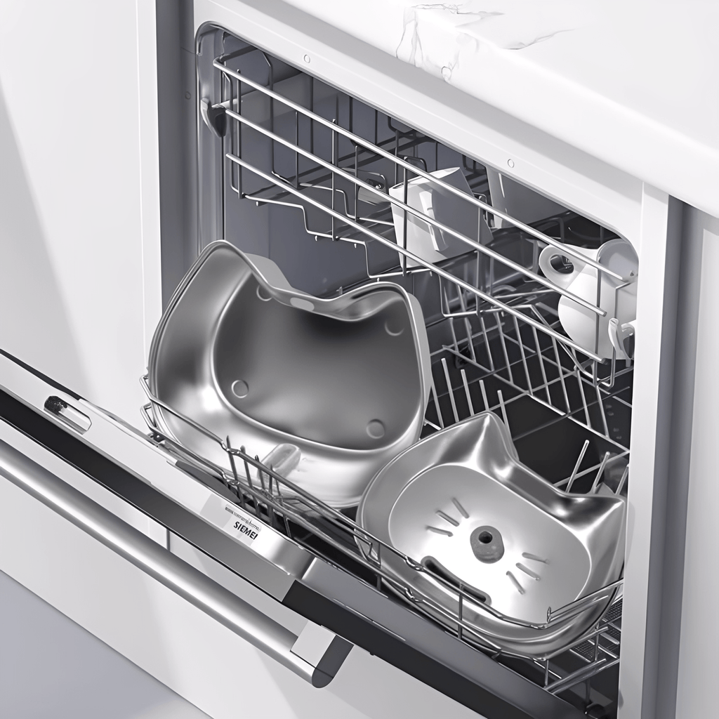 Purrtain - Katten Drinkfontein RVS 3L Met Filter - Mivero