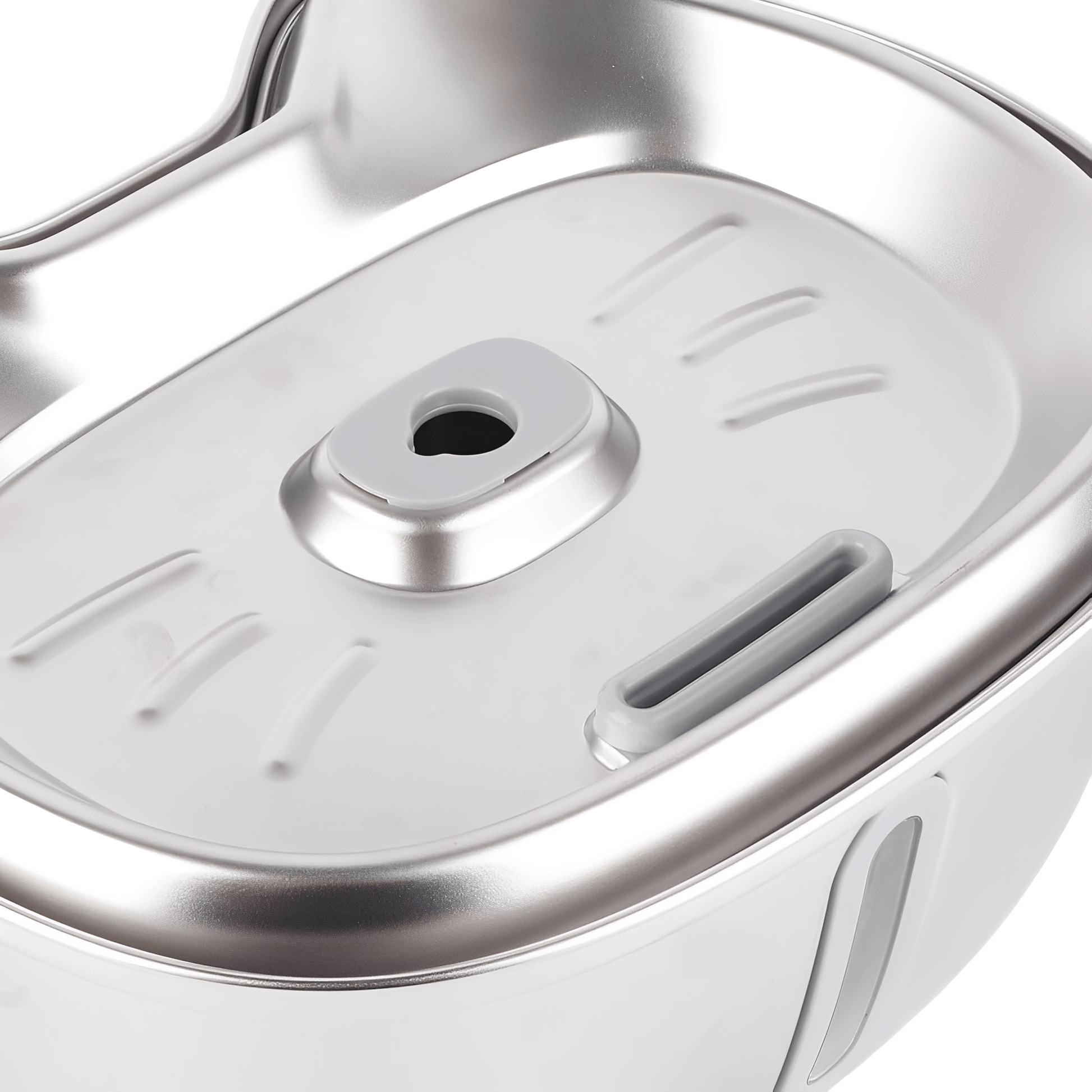 Purrtain - Katten Drinkfontein RVS 3L Met Filter - Mivero