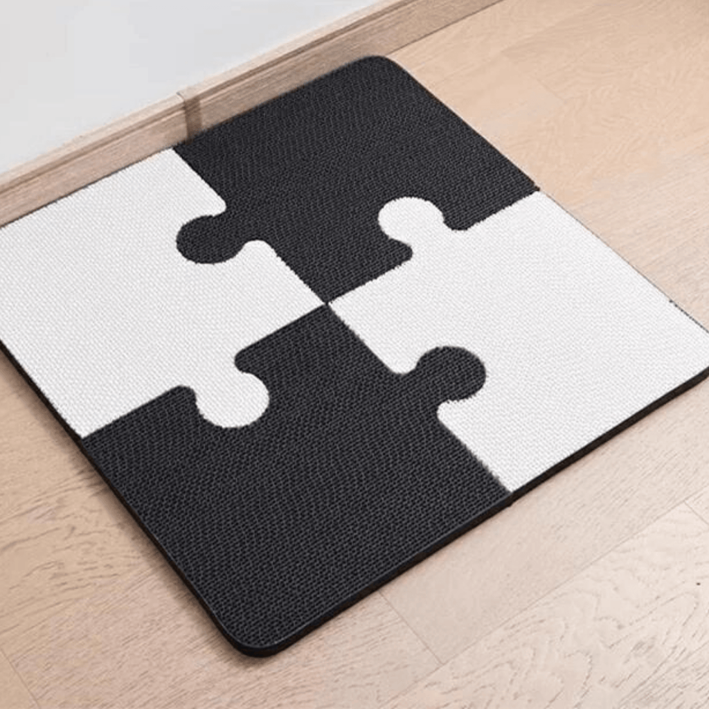 Puzzkrab - Kartonnen Interactieve Krabmat - Mivero