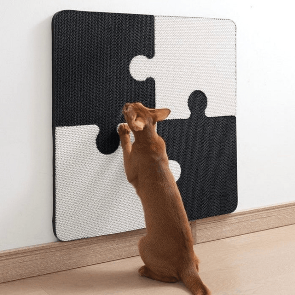 Puzzkrab - Kartonnen Interactieve Krabmat - Mivero