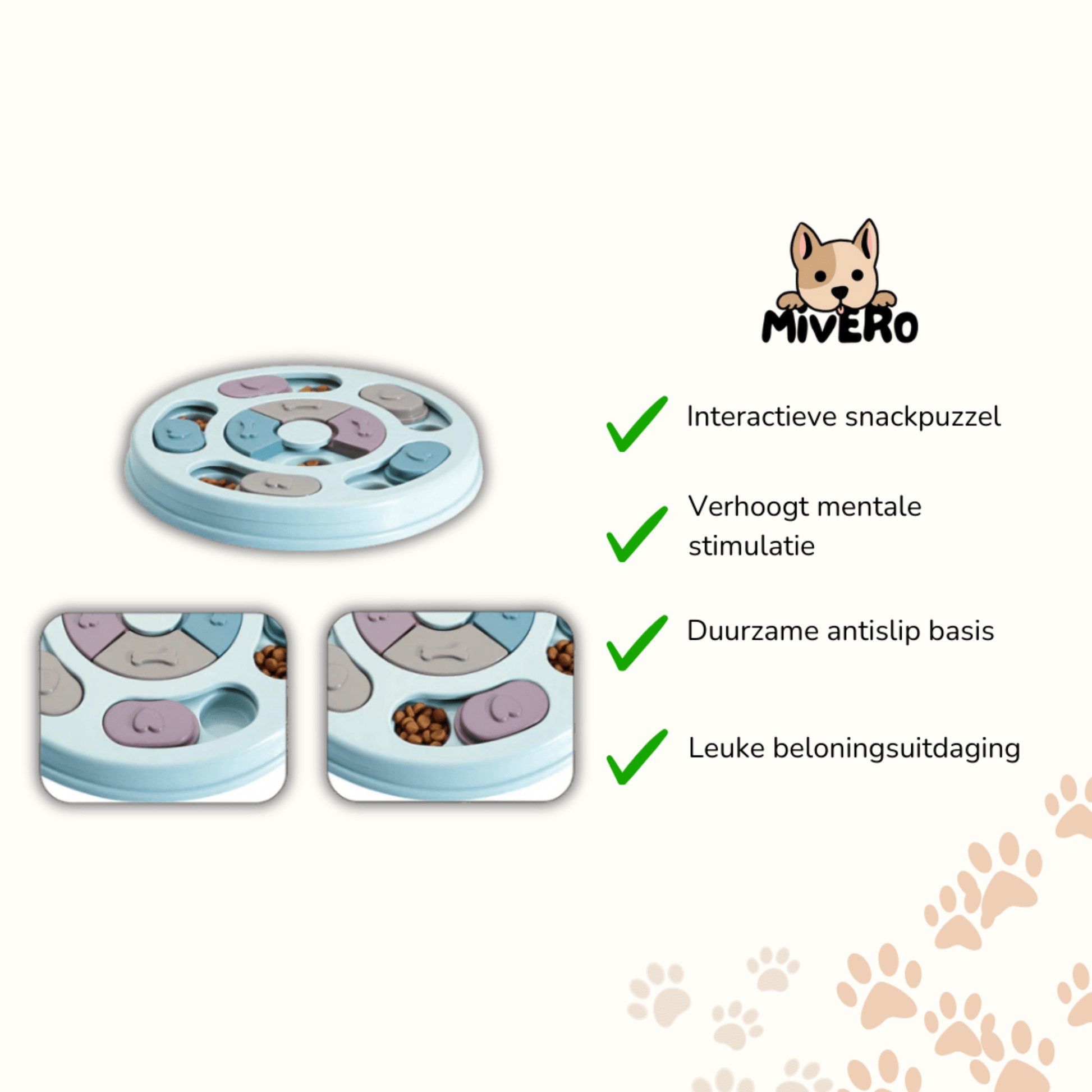 PuzzleWoef - Interactieve Snuffel Puzzel - Mivero