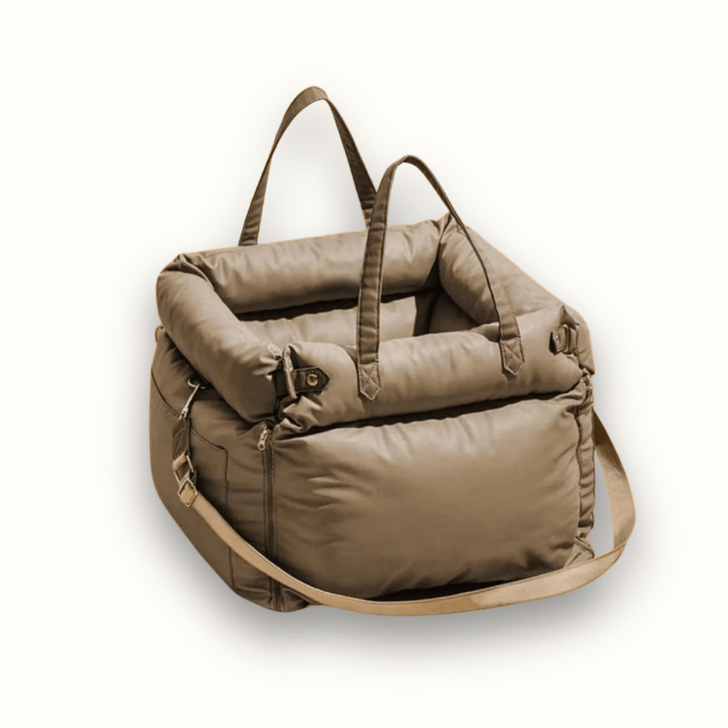 RidePaw - Kunstleer Honden Autostoel Bed - Mivero