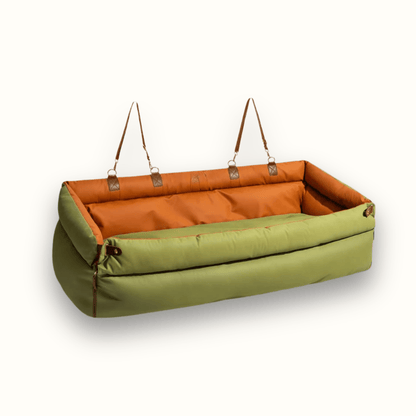 RidePaw - Kunstleer Honden Autostoel Bed - Mivero