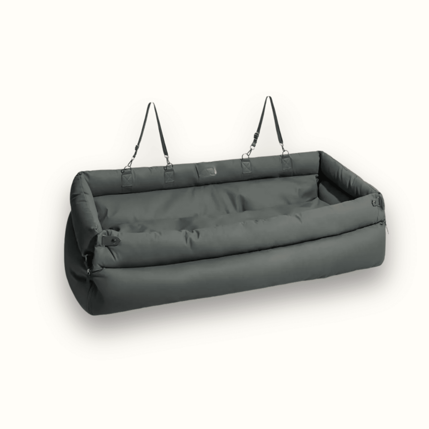 ridepaw - kunstleer honden autostoel bed - mivero