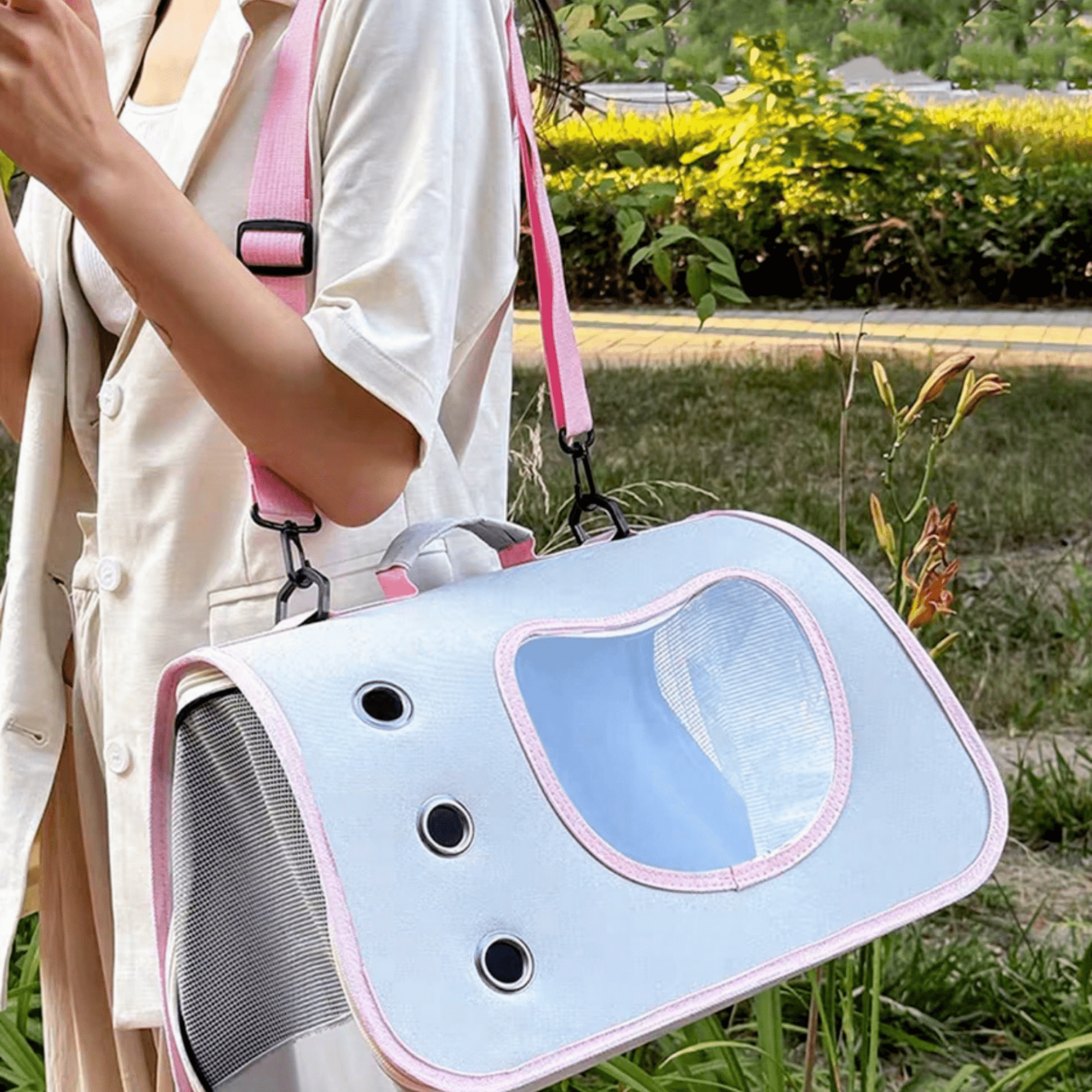 Safelet - Ademende Opvouwbare Draagtas - Mivero