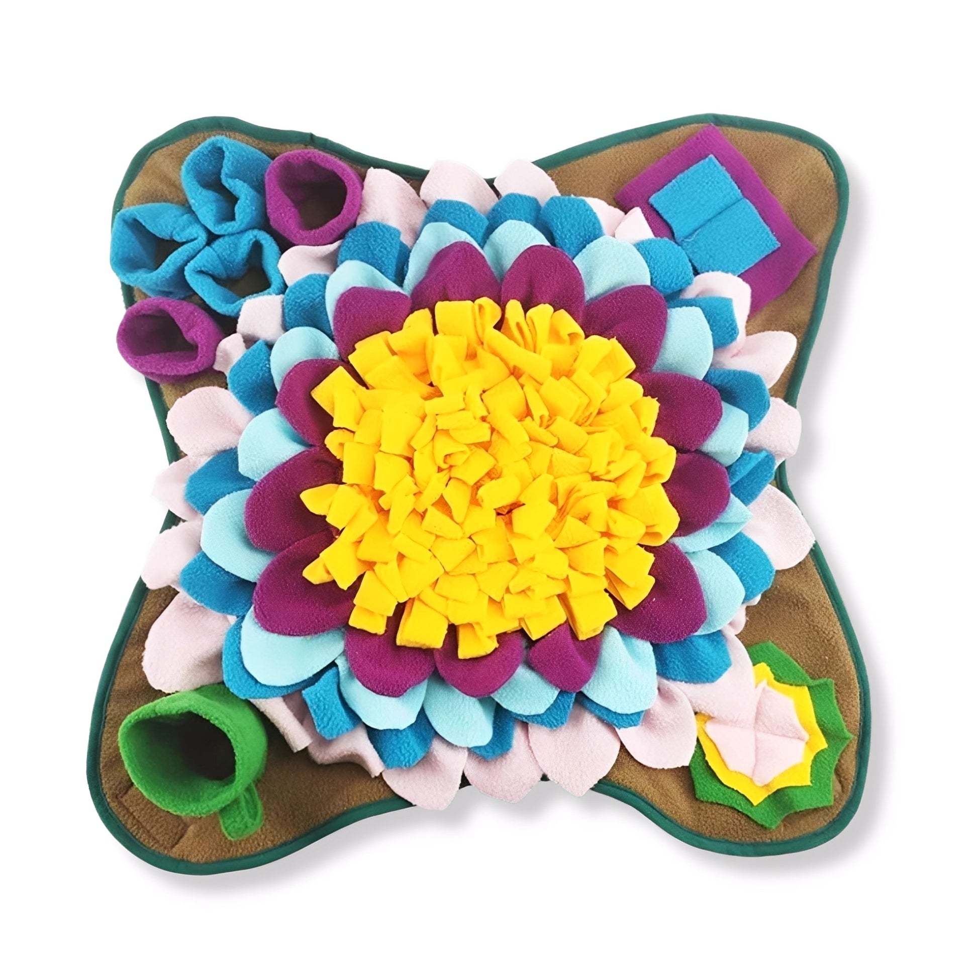 ScentNest - Snuffelmat Hond Interactief Machinewasbaar Tegen Verveling Puzzel - Mivero