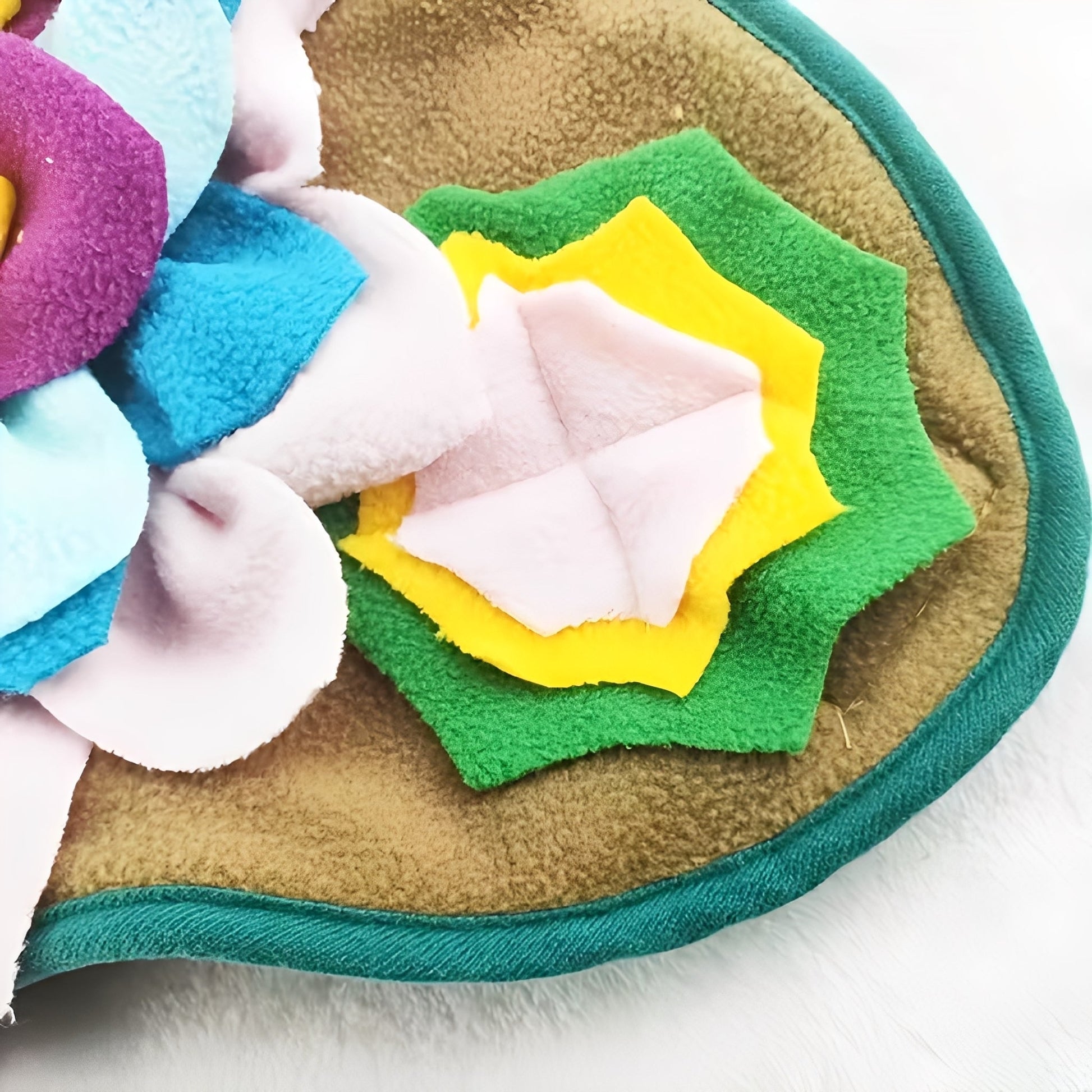 ScentNest - Snuffelmat Hond Interactief Machinewasbaar Tegen Verveling Puzzel - Mivero