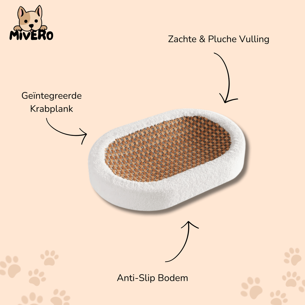 ScratchNest - Ruimtebesparend Krabbenbed - Mivero