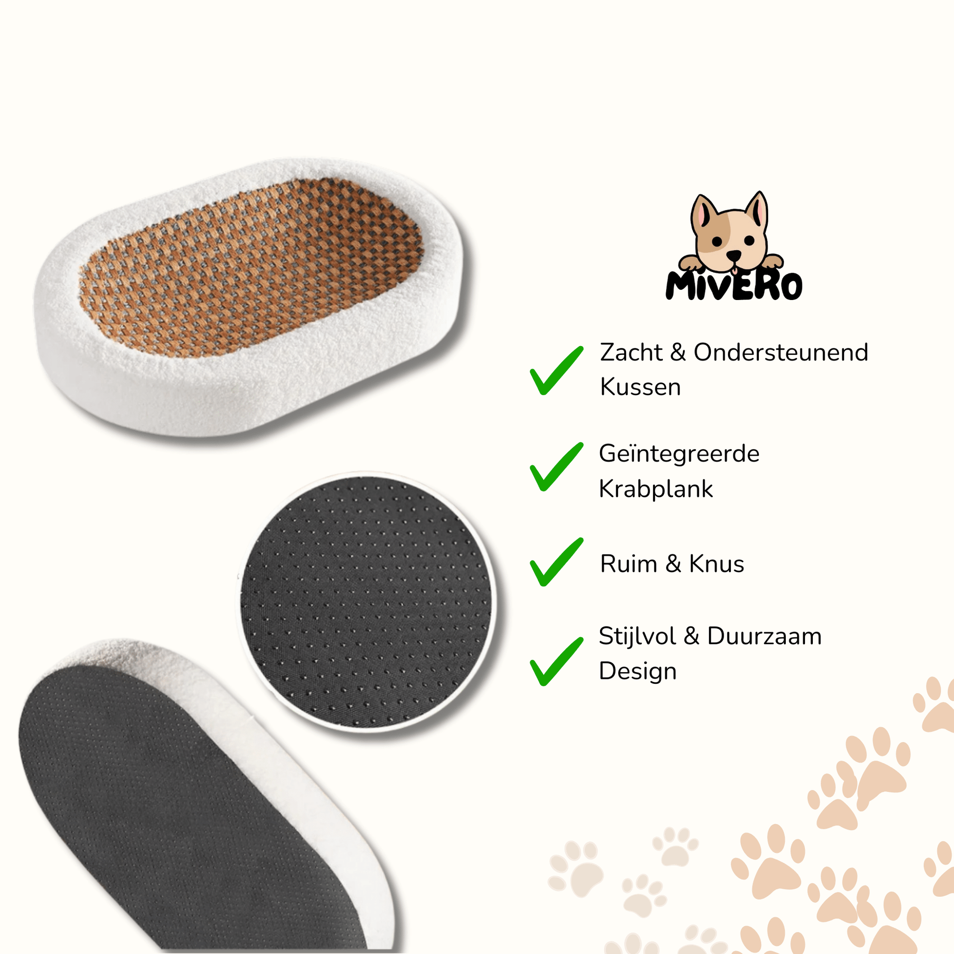 ScratchNest - Ruimtebesparend Krabbenbed - Mivero