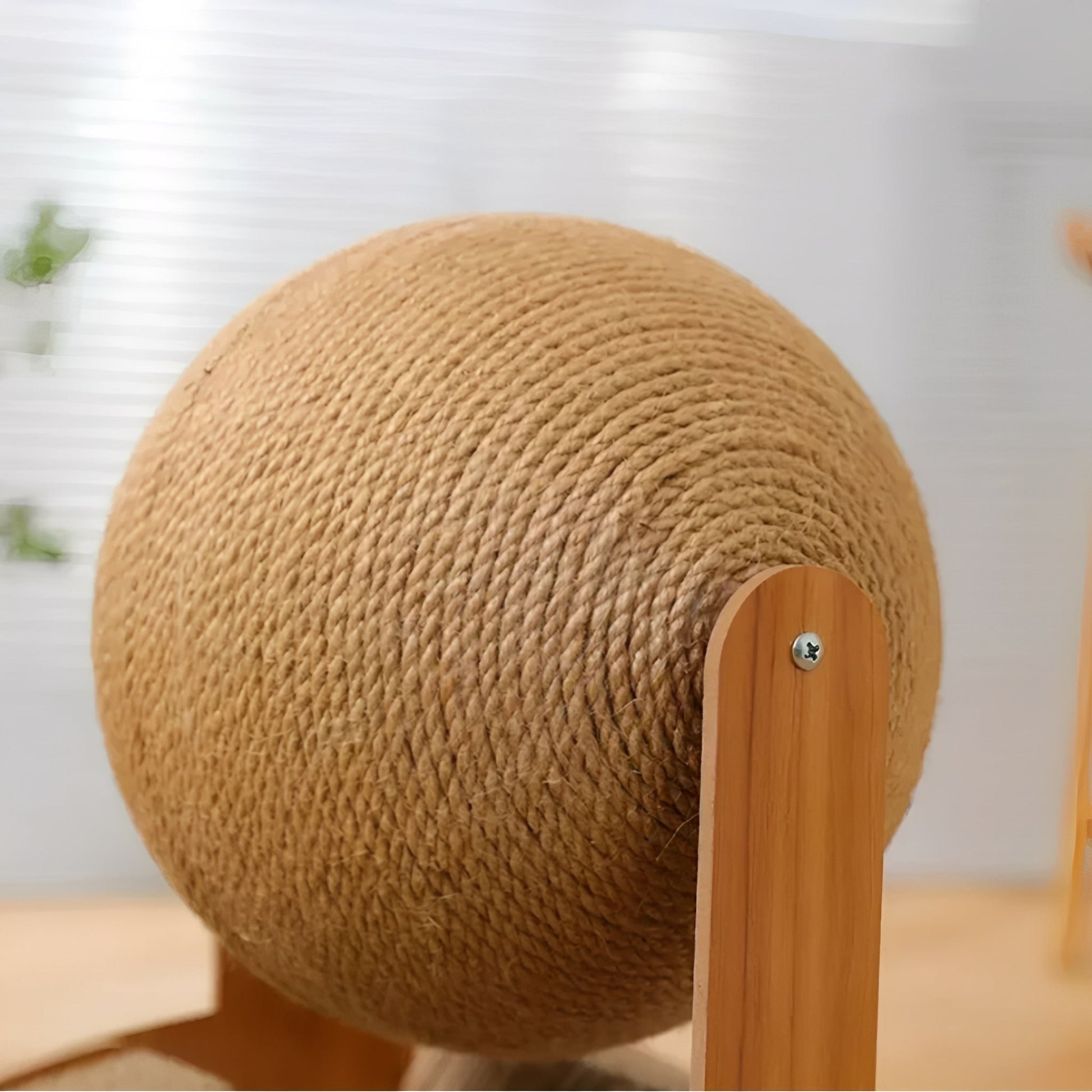 ScratchSphere - Interactief Katten Krabpaal met Sisalbal - Mivero