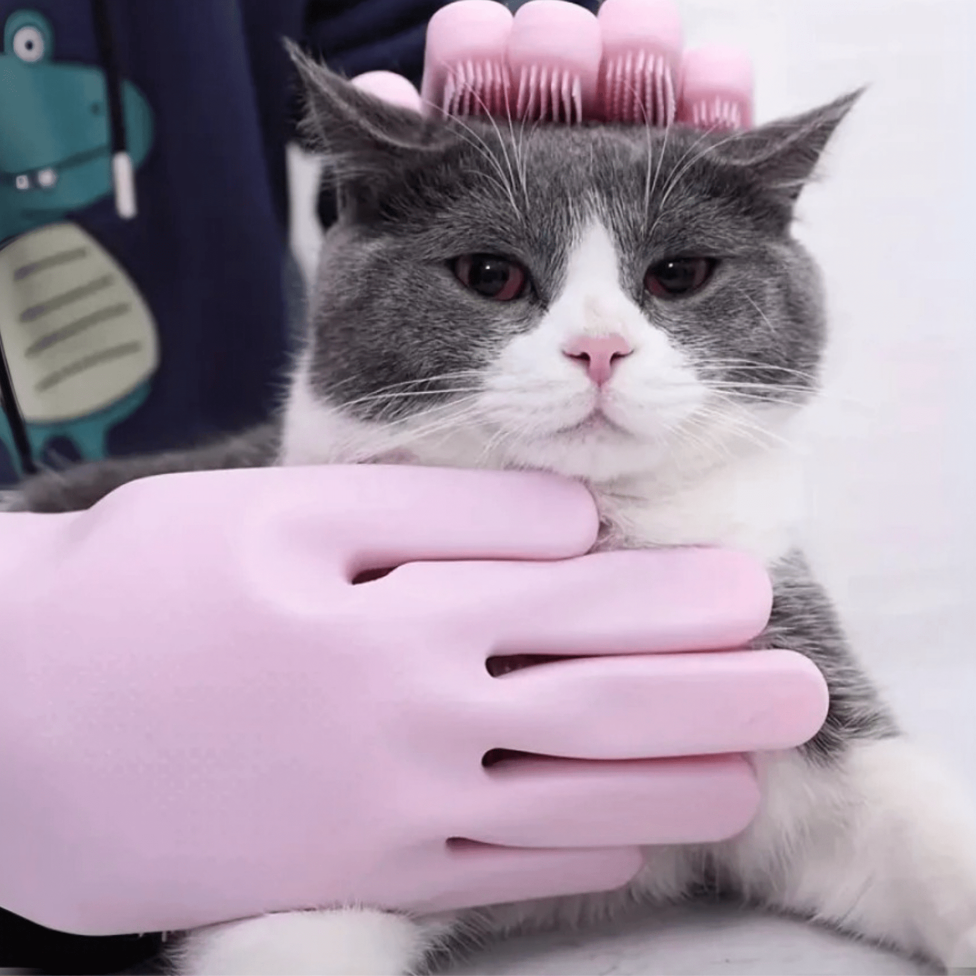 Scrubsy - Siliconen Massage Groominghandschoen - Mivero