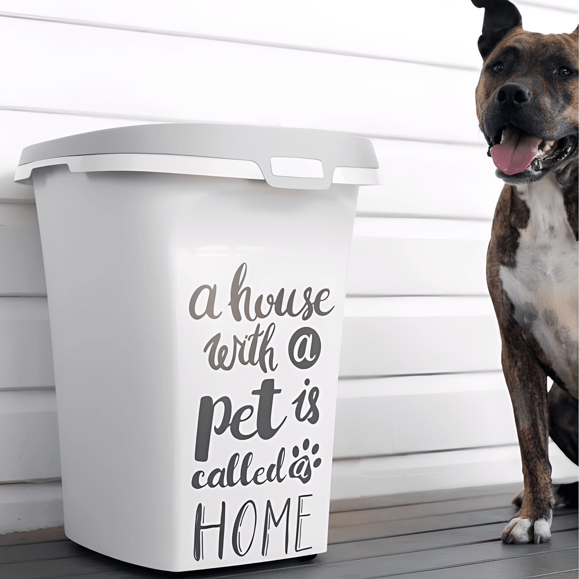 SealBin - Luchtdichte Verrijdbare Voercontainer - Mivero