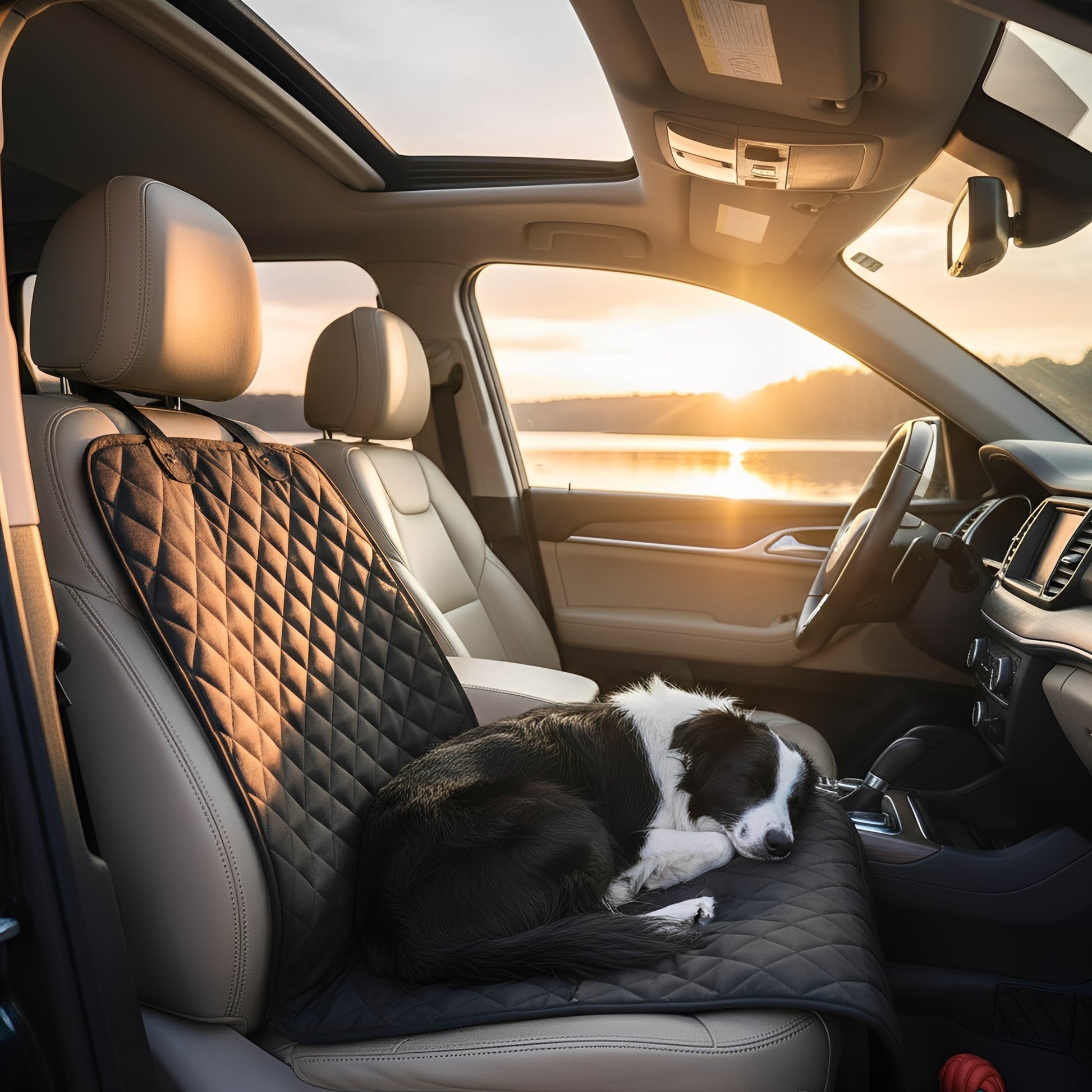 SeatShield - Autostoelhoes Honden Voorstoel Waterdicht - Mivero