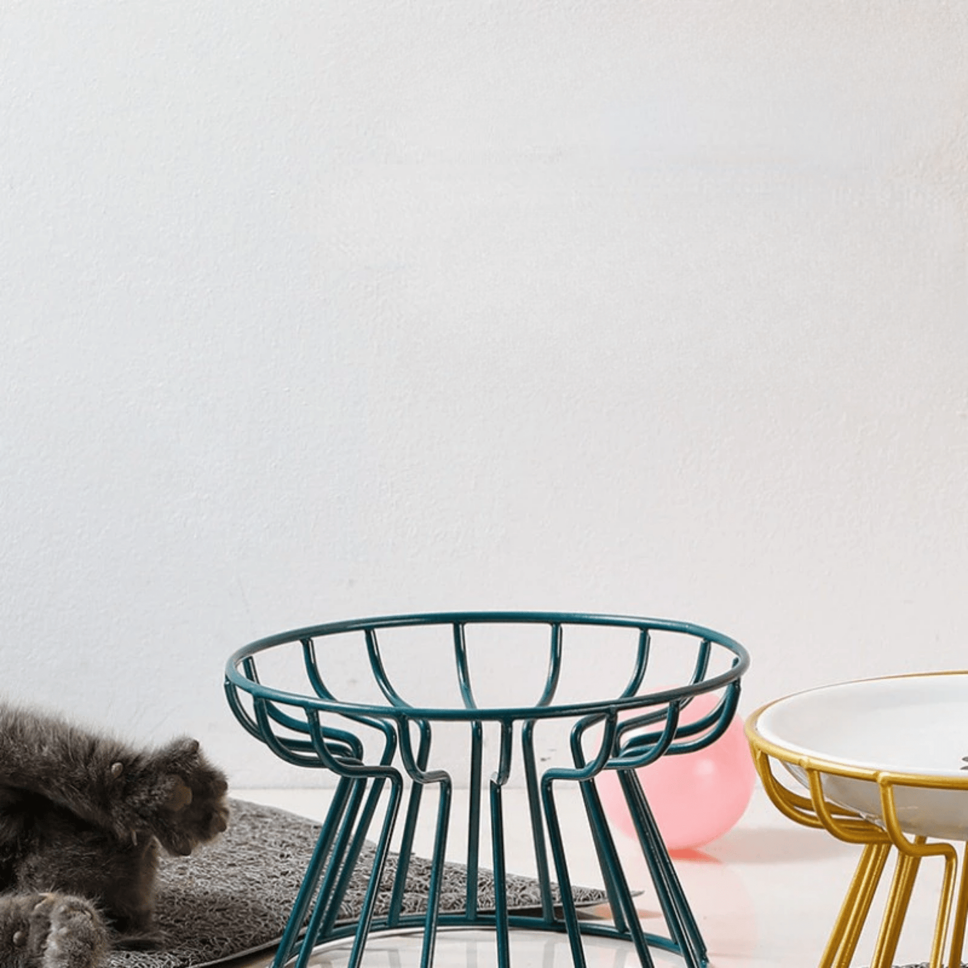 SereniBowl - Keramische Verhoogde Kattenvoerbak - Mivero