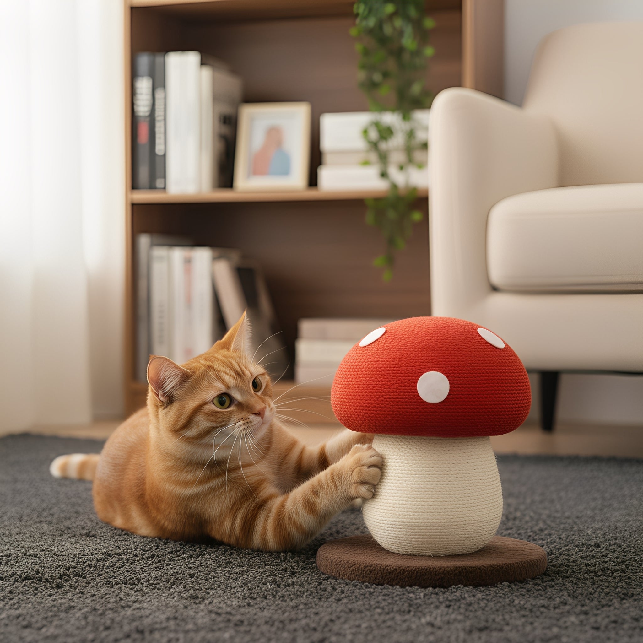 Shroomi - Katten Krabpaal Sisal Paddenstoel - Mivero