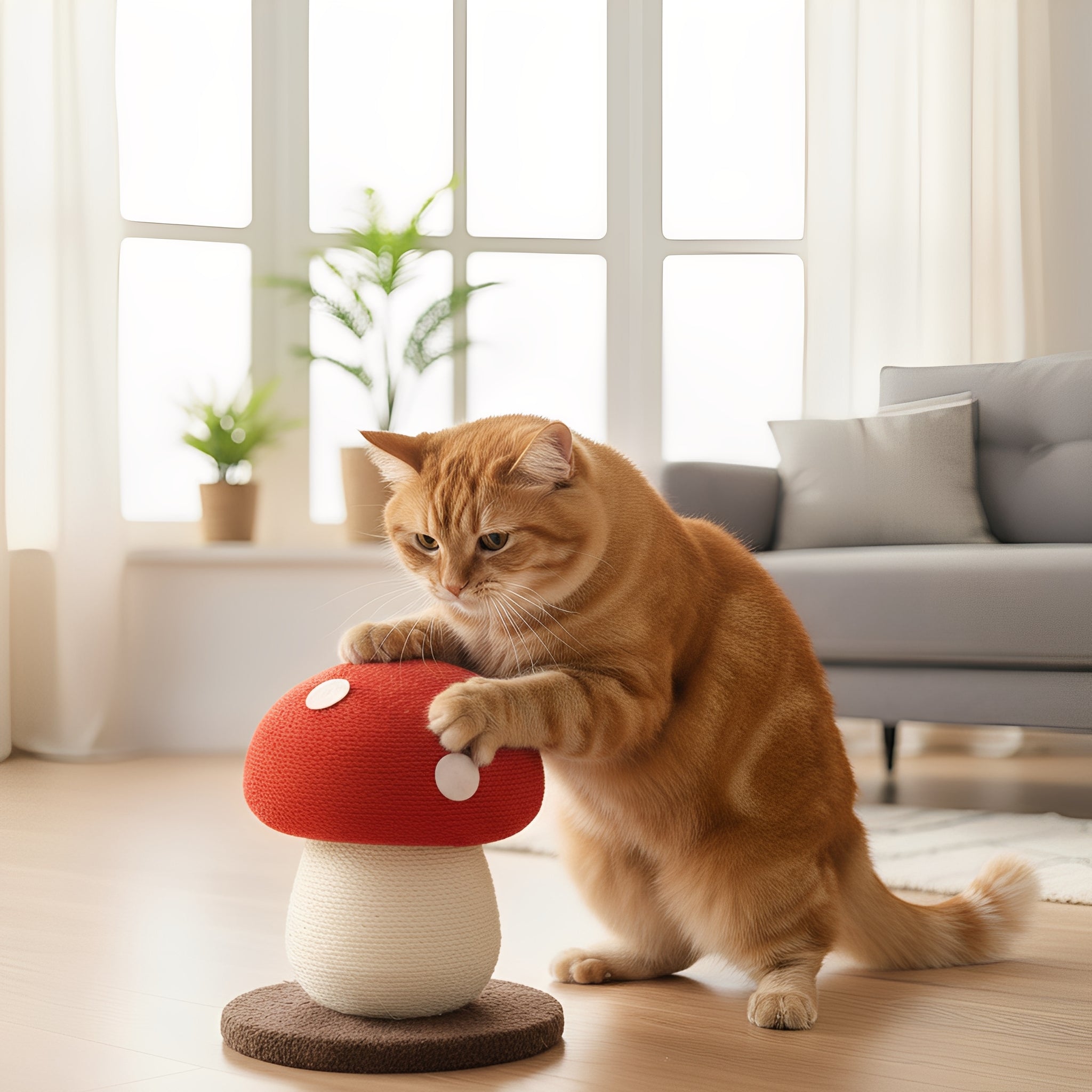 Shroomi - Katten Krabpaal Sisal Paddenstoel - Mivero