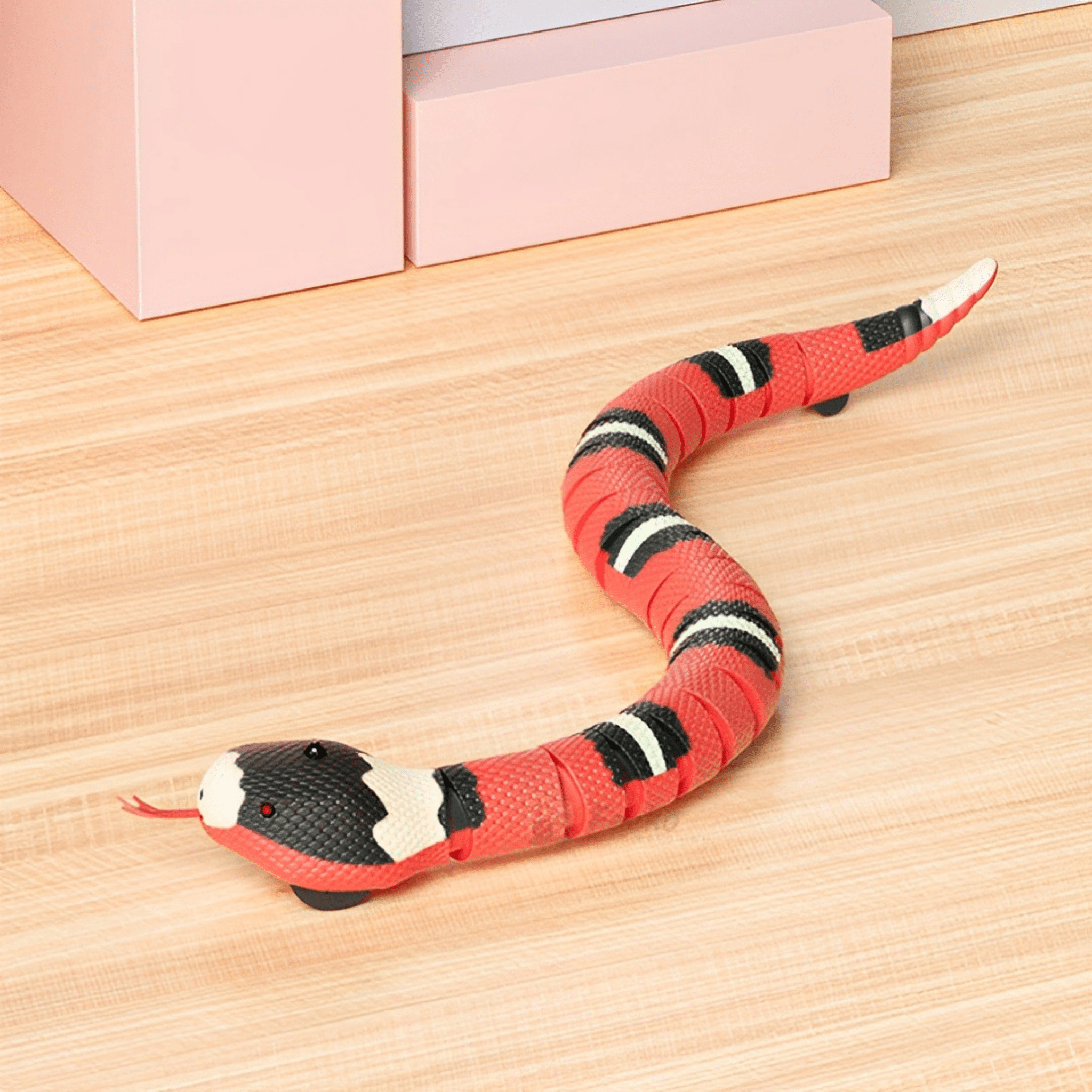 SlitherFun - Interactieve Slangenrobot Huisdierenspeelgoed - Mivero