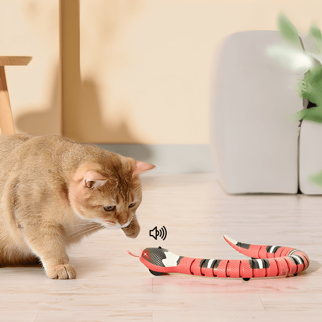 SlitherFun - Interactieve Slangenrobot Huisdierenspeelgoed - Mivero