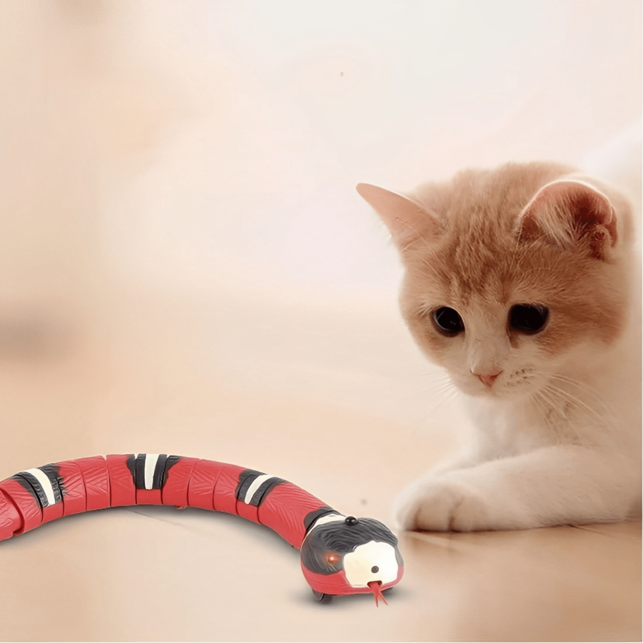 SlitherFun - Interactieve Slangenrobot Huisdierenspeelgoed - Mivero