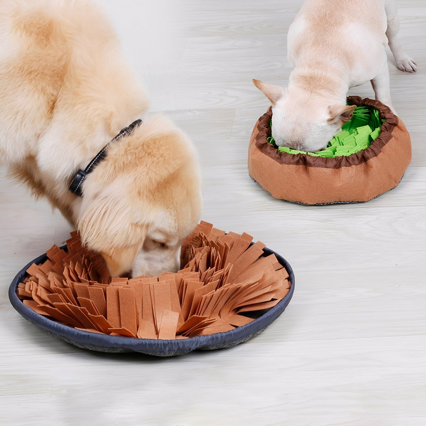 sloofie - honden snuffelmat vilt antislip - mivero
