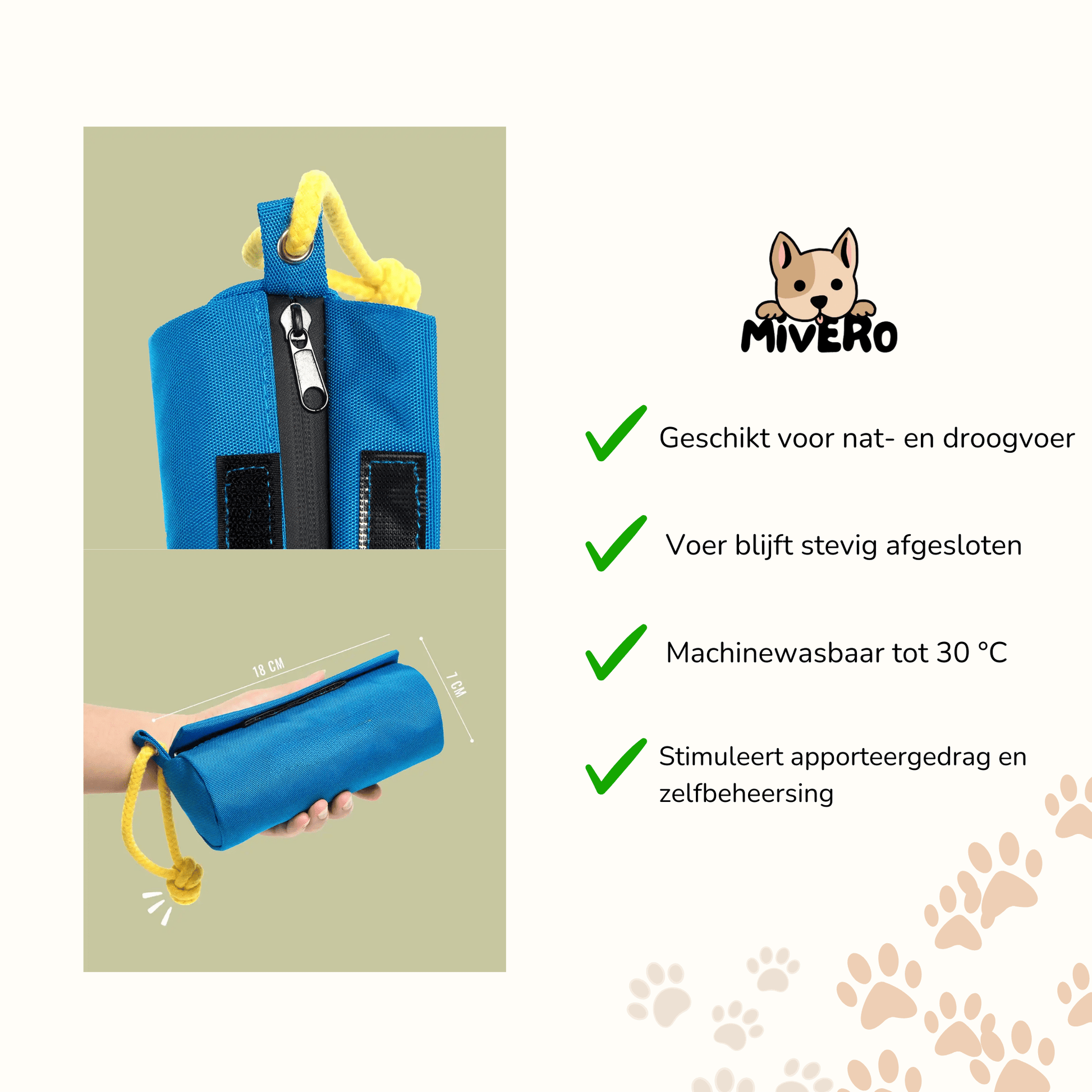 SnakTra - Voerbare Trainingsdummy Hond - Mivero