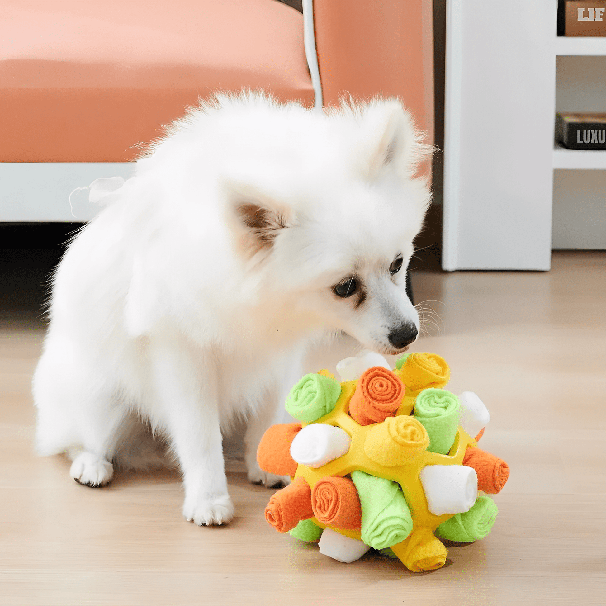 SniffleBall - Honden Snuffelbal Interactief Hondenspeelgoed - Mivero