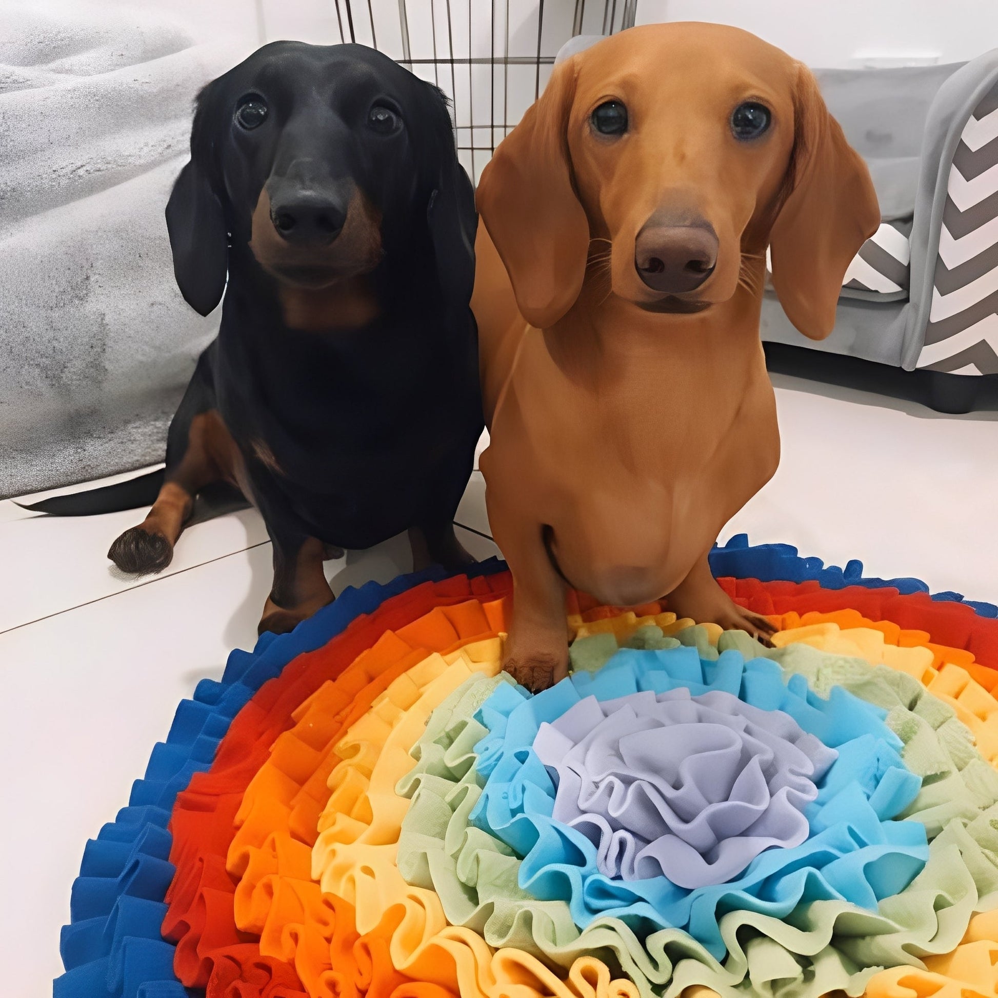 SniffTopia - Interactieve Fleece Snuffelmat - Mivero