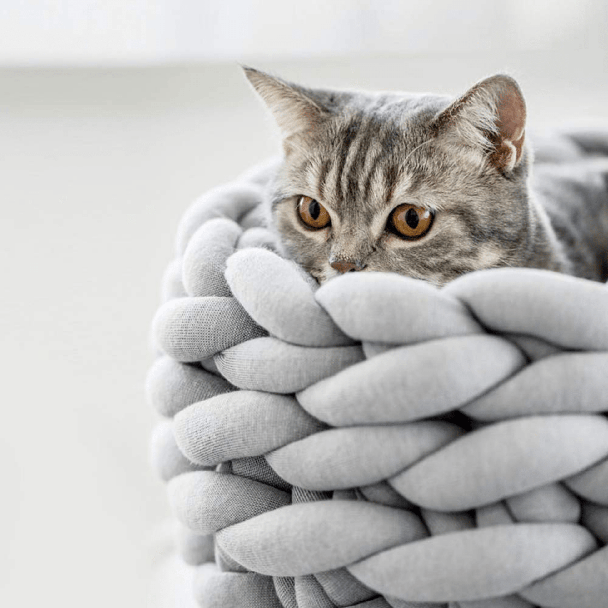 SnuggLea - Rond Koord Kattennest - Mivero