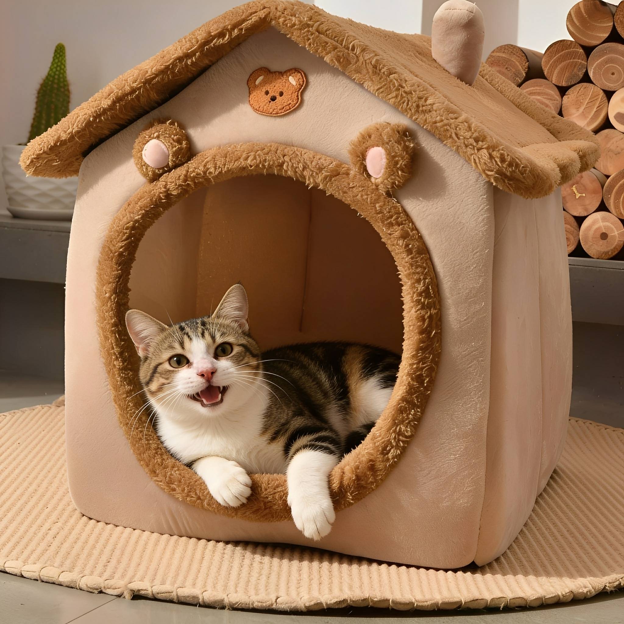 SnugHaven - Warm en veilig onderdak voor huisdieren - Mivero