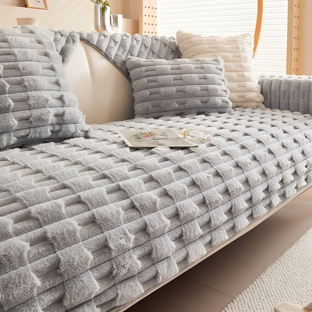 SnugShield - Bankhoes Honden Anti - slip Pluche - Mivero