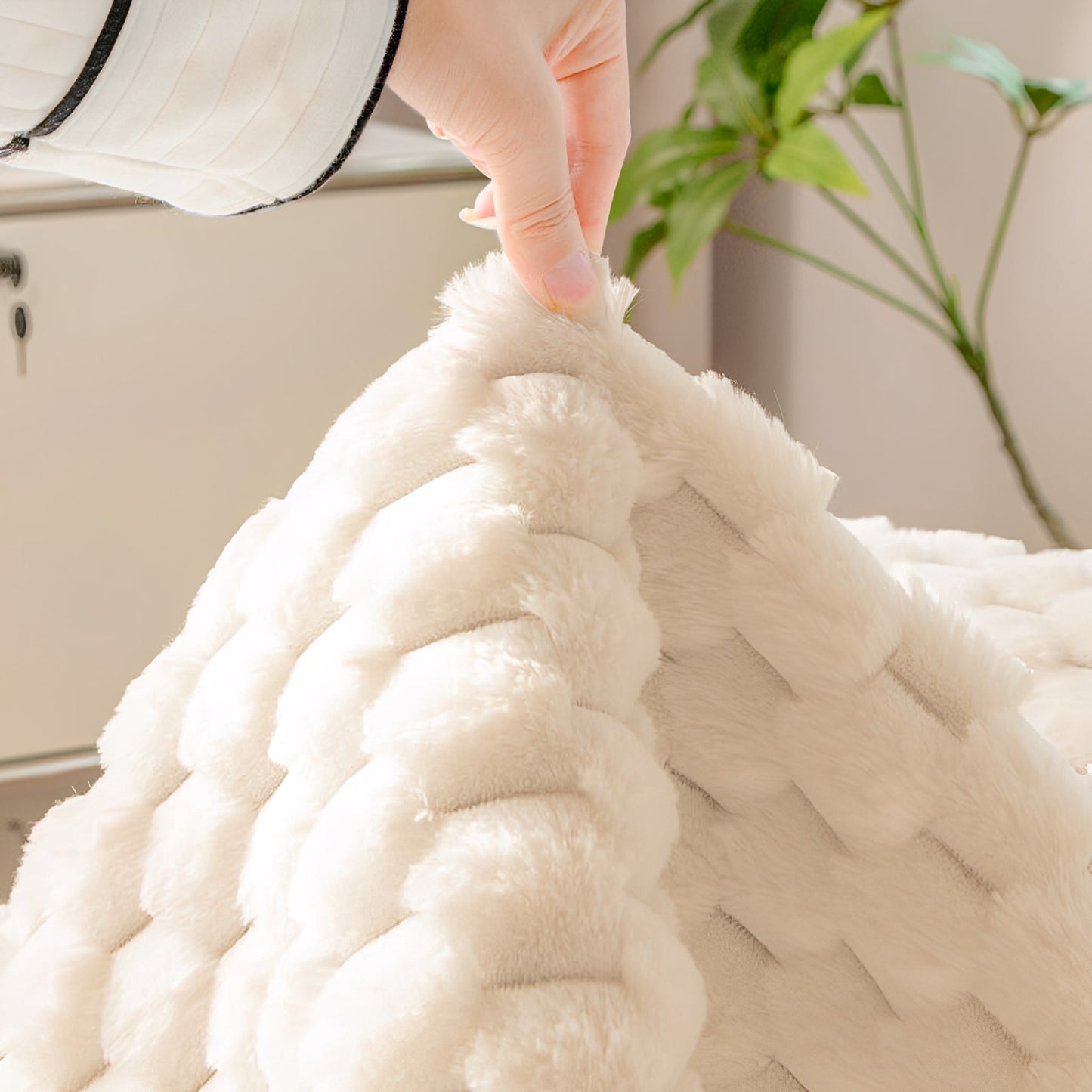 snugshield - bankhoes honden anti - slip pluche - mivero
