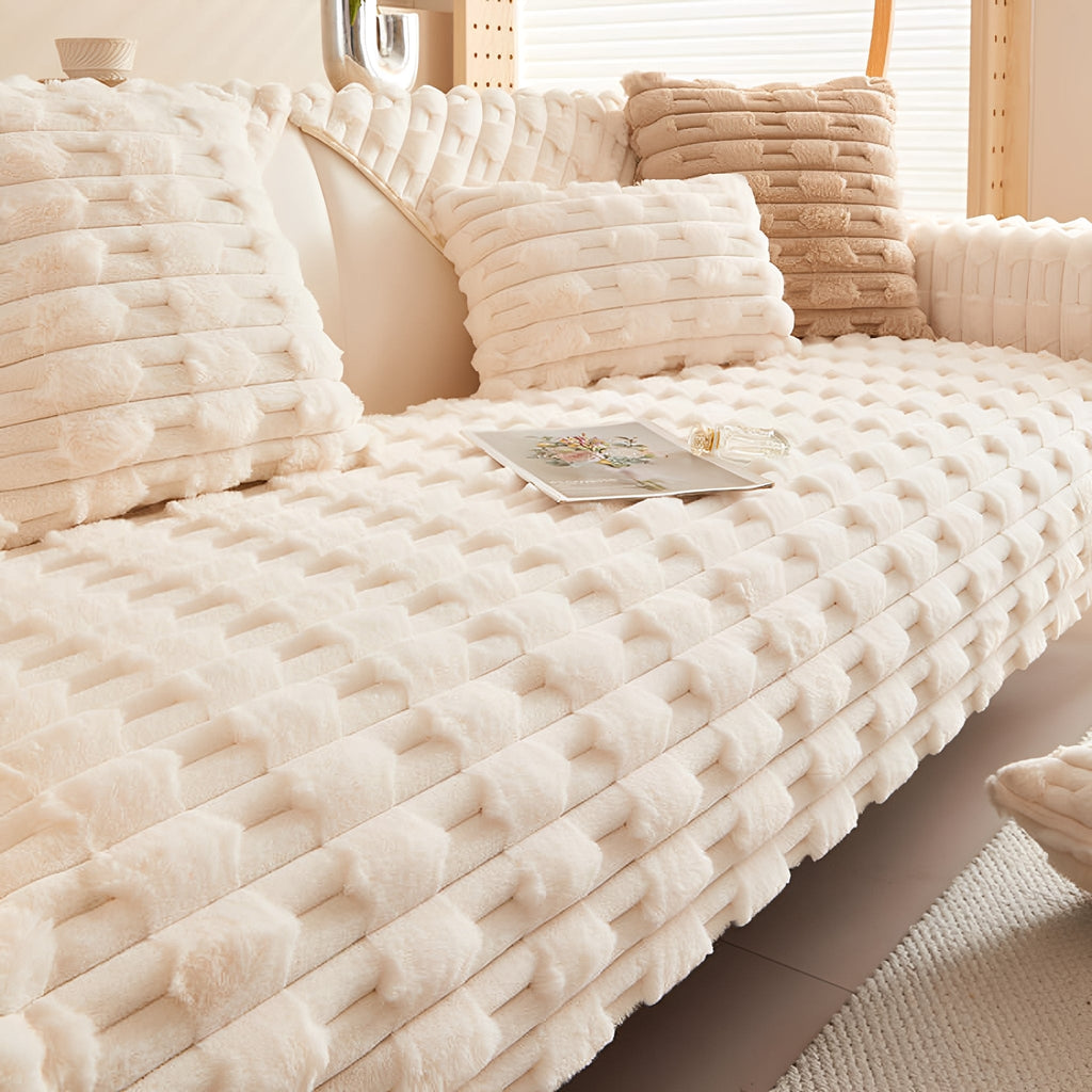 SnugShield - Bankhoes Honden Anti - slip Pluche - Mivero