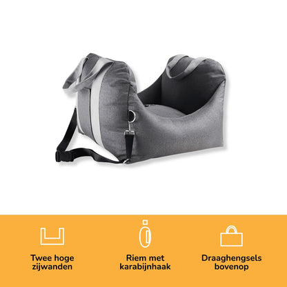 SnugTrip - Autostoel Hond met Draaghengsels - Mivero