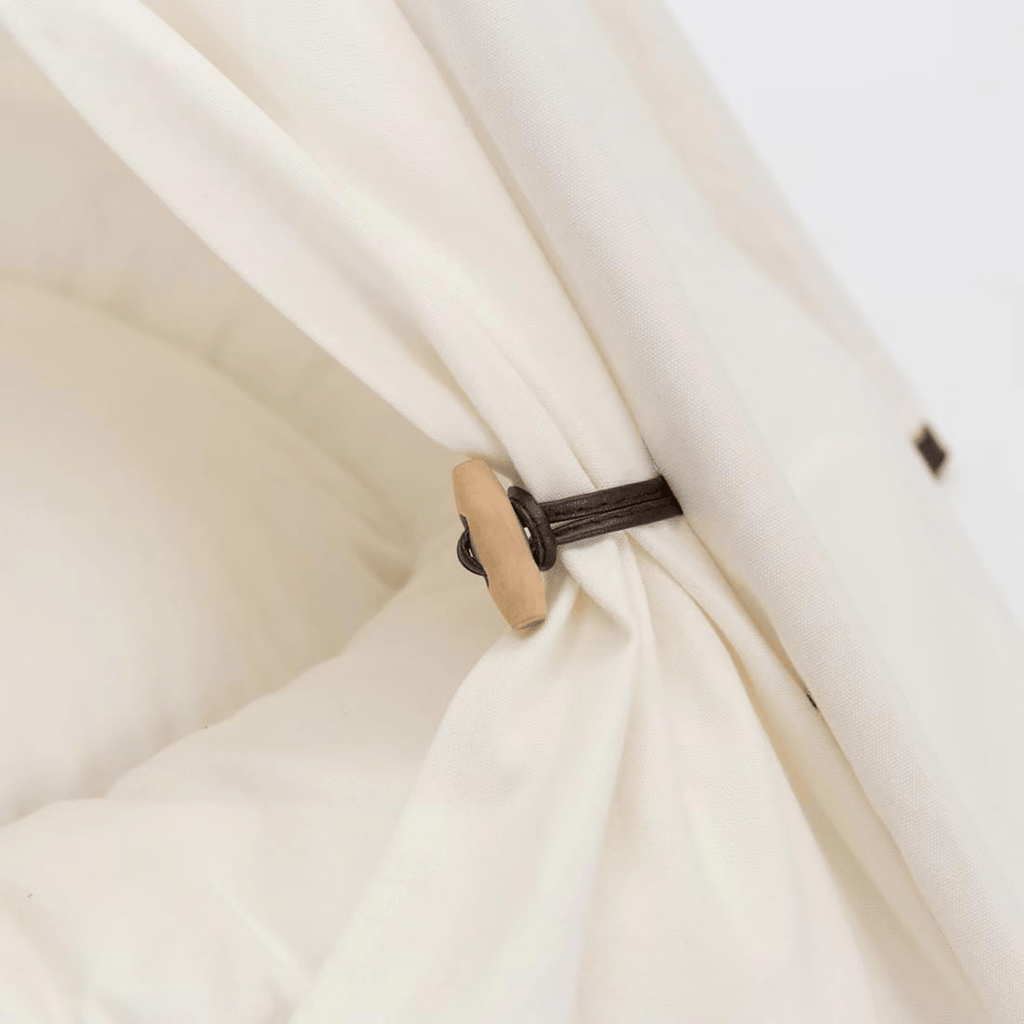 Snugwood - Houten Katoenen Hondenbed - Mivero