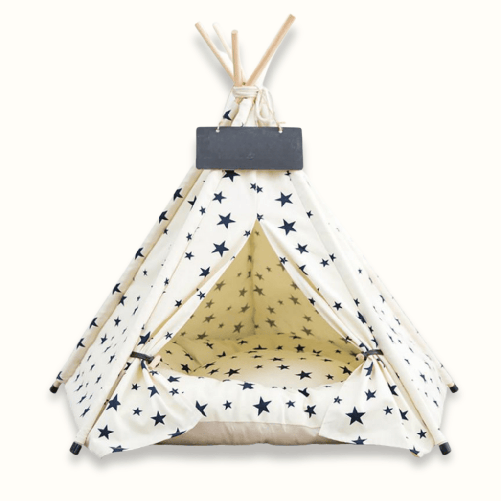 Snugwood - Houten Katoenen Hondenbed - Mivero