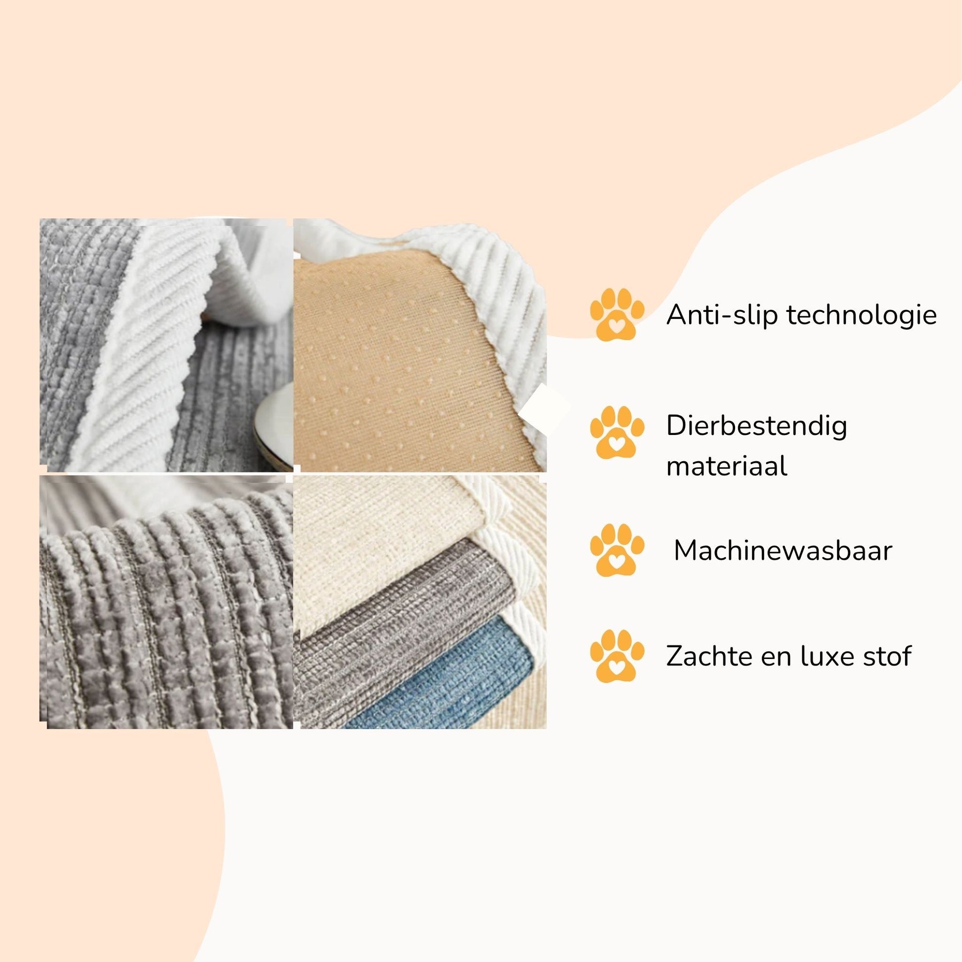 Maxifundas Relax-Slam Bankovertrek, rood, 2-zits, gevoerd, omkeerbaar, antislip en vochtafstotend, ideaal voor huishoudens met huisdieren en kinderen