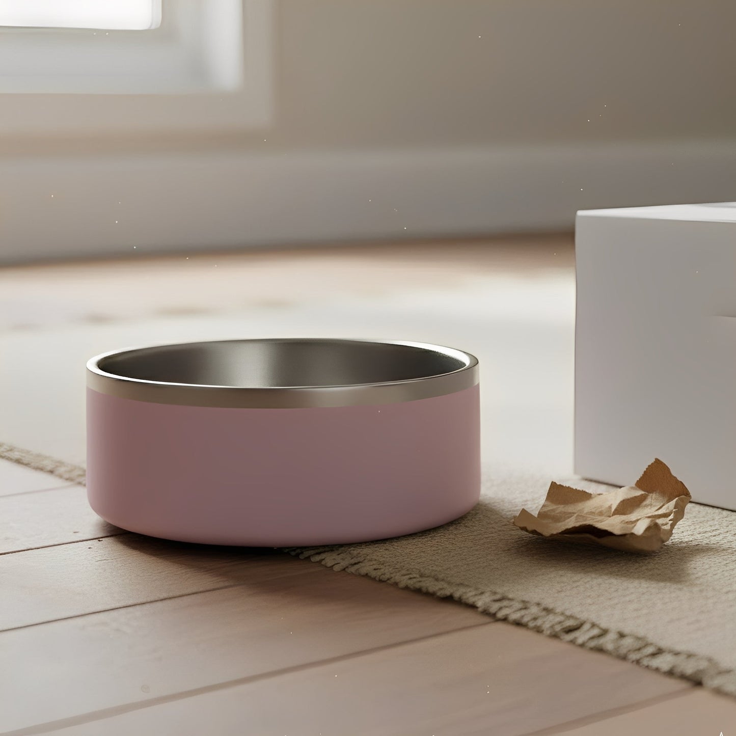 steadibowl - rvs hondenvoerbak anti slip - mivero