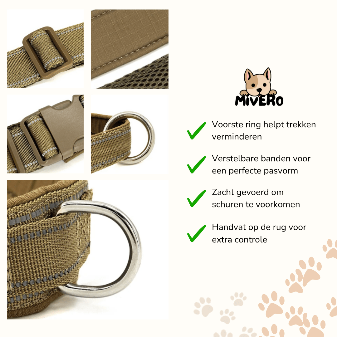 strapsure - no - pull verstelbaar hondentuig - mivero