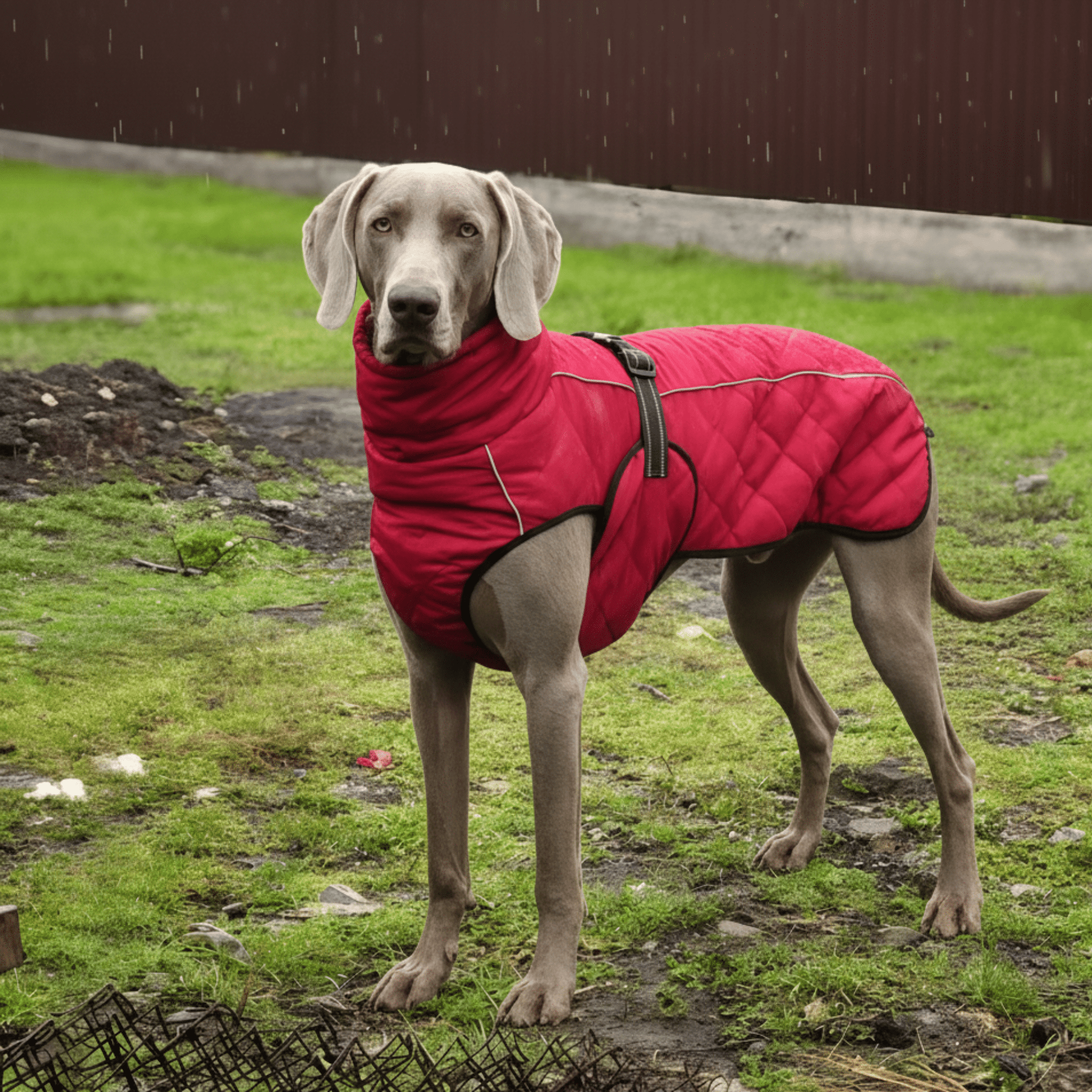 Thermutt - Fleecevoering Honden Winterjas met Tuigopening - Mivero