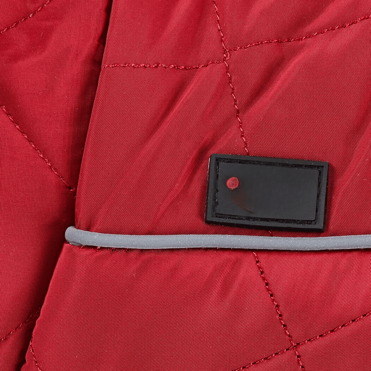 thermutt - fleecevoering honden winterjas met tuigopening - mivero