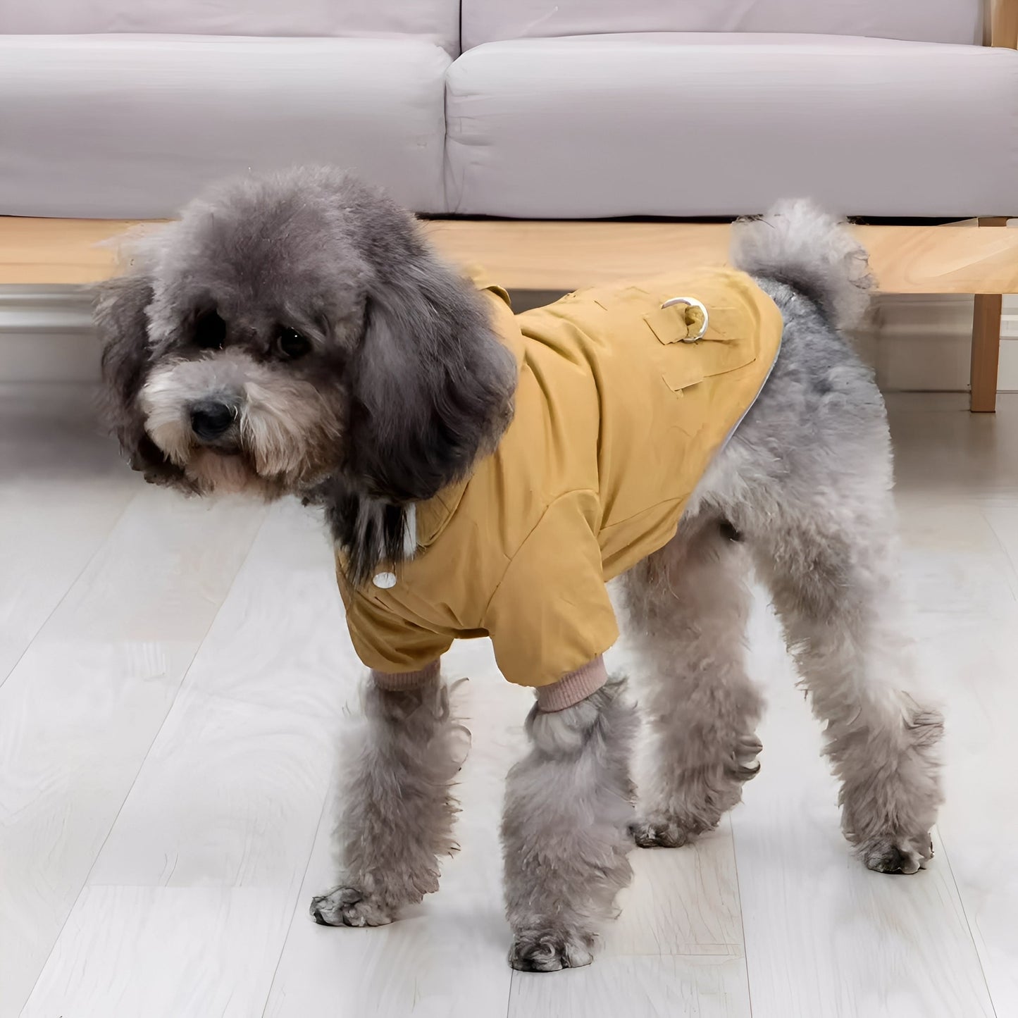 warmbark - winddichte warme hondenjasje - mivero