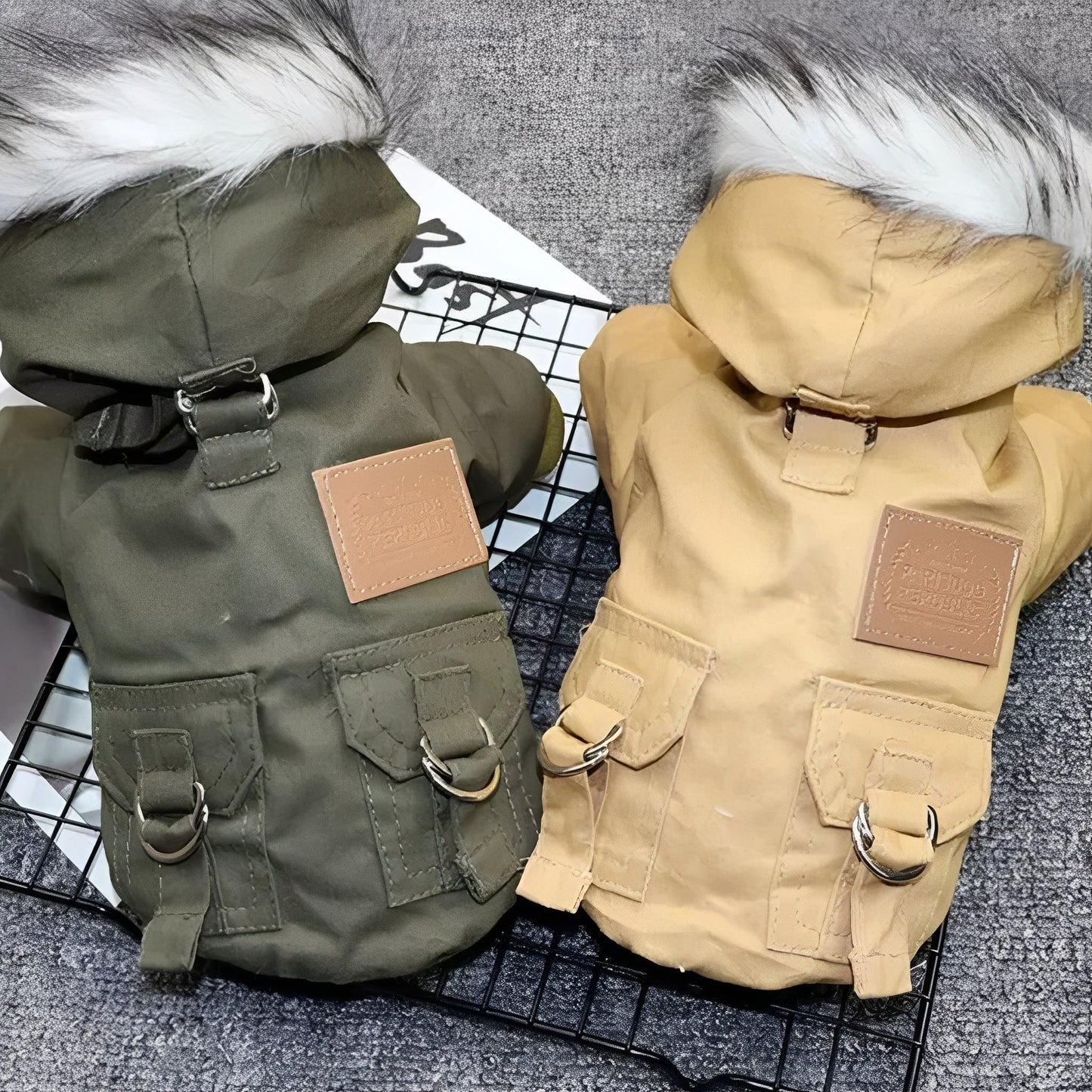 warmbark - winddichte warme hondenjasje - mivero