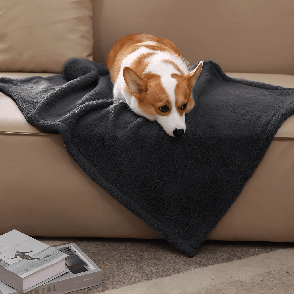 WarmWoof - Pluche Fleece Huisdierdeken - Mivero