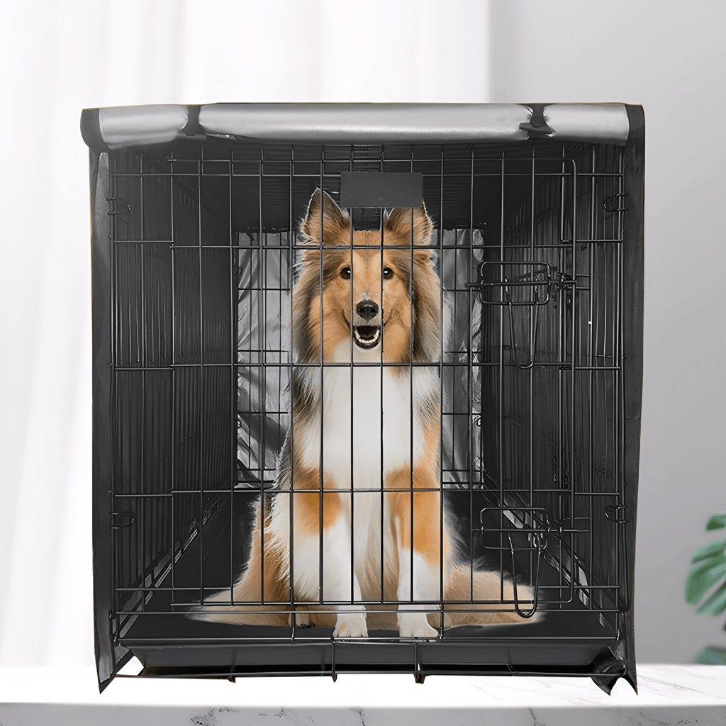 ZenCrate - Ademend Verduisterend Hondenbenchhoes - Mivero