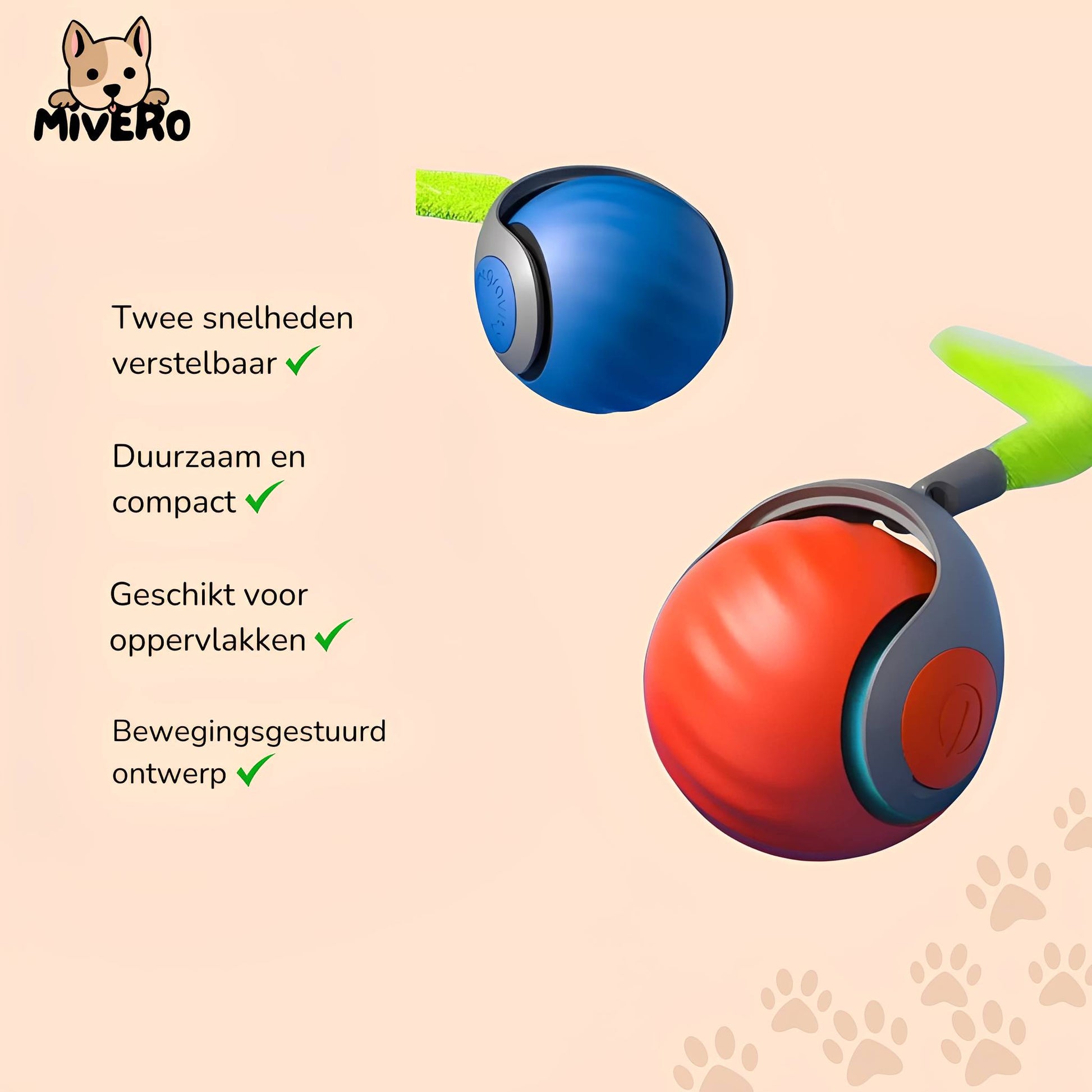 Zoomball 2.0 - Houdt katten actief en speels - Mivero